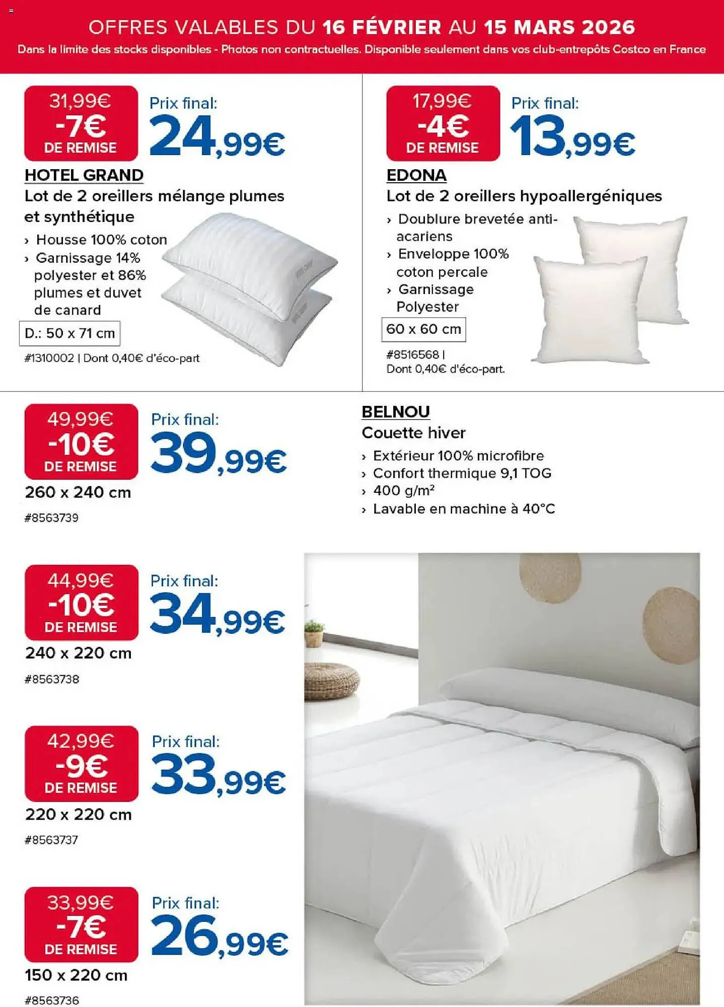 Catalogue Costco du 16 février au 15 mars 2026 - Catalogue page 13