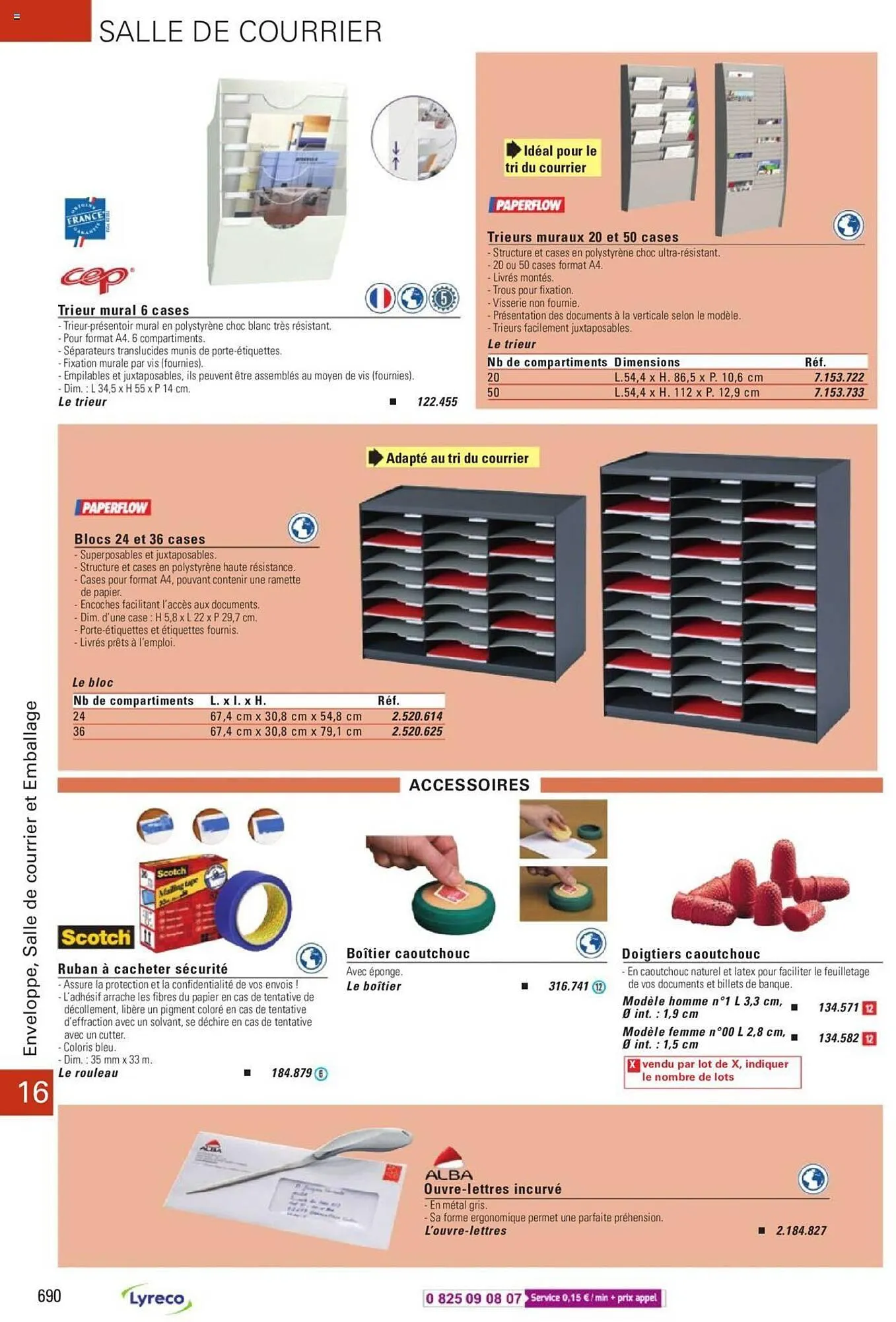 Catalogue Lyreco du 15 mai au 31 décembre 2023 - Catalogue page 690