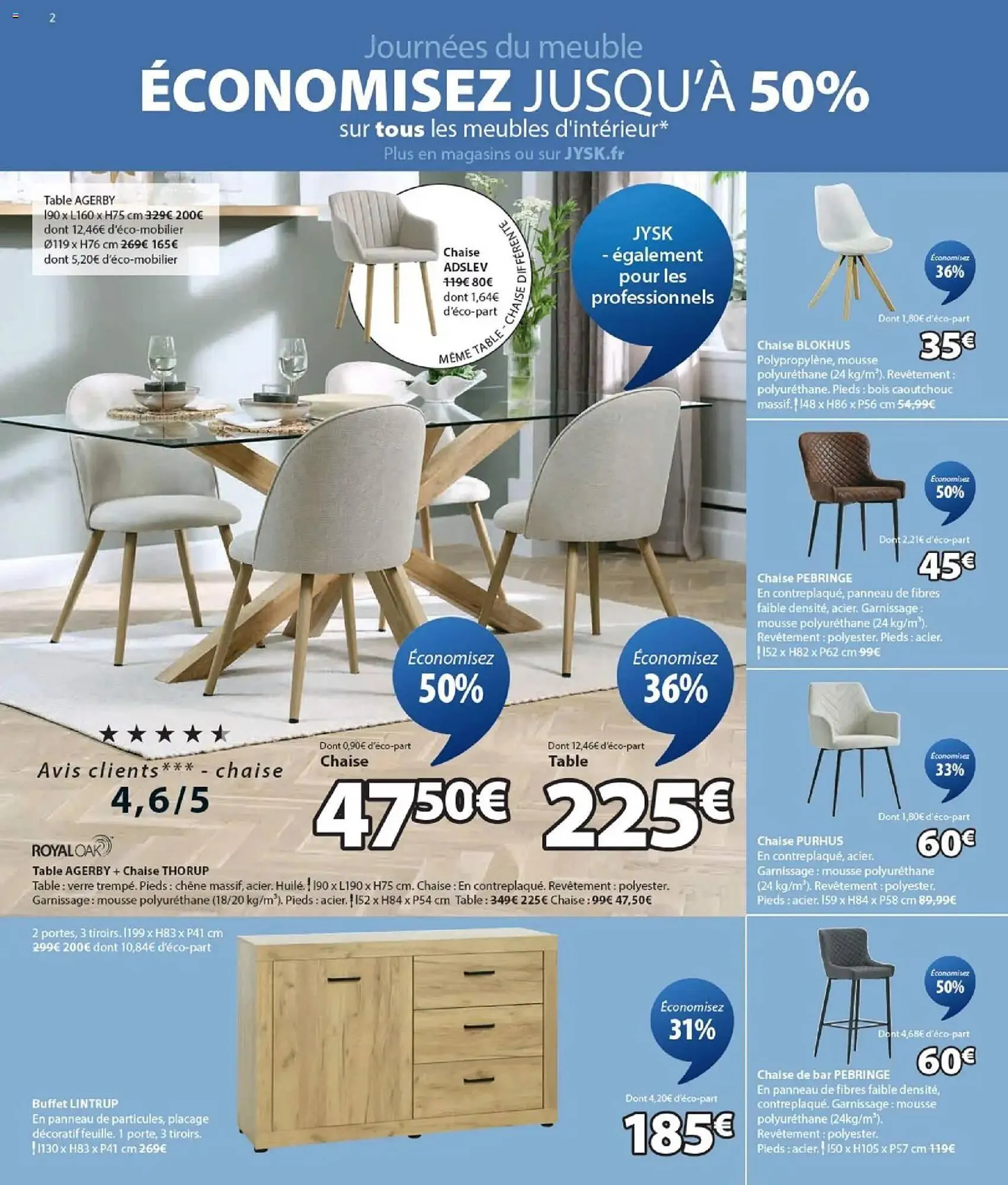 Catalogue JYSK du 4 février au 16 mars 2026 - Catalogue page 2