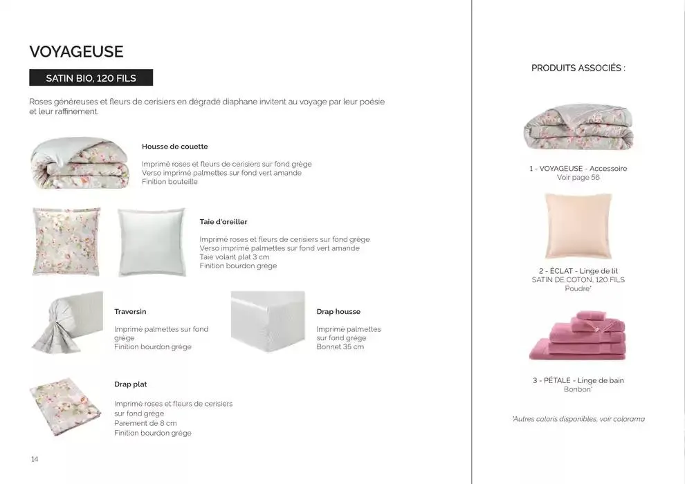 Notre collection Printemps - Ete 2025 du 14 février au 30 août 2025 - Catalogue page 14