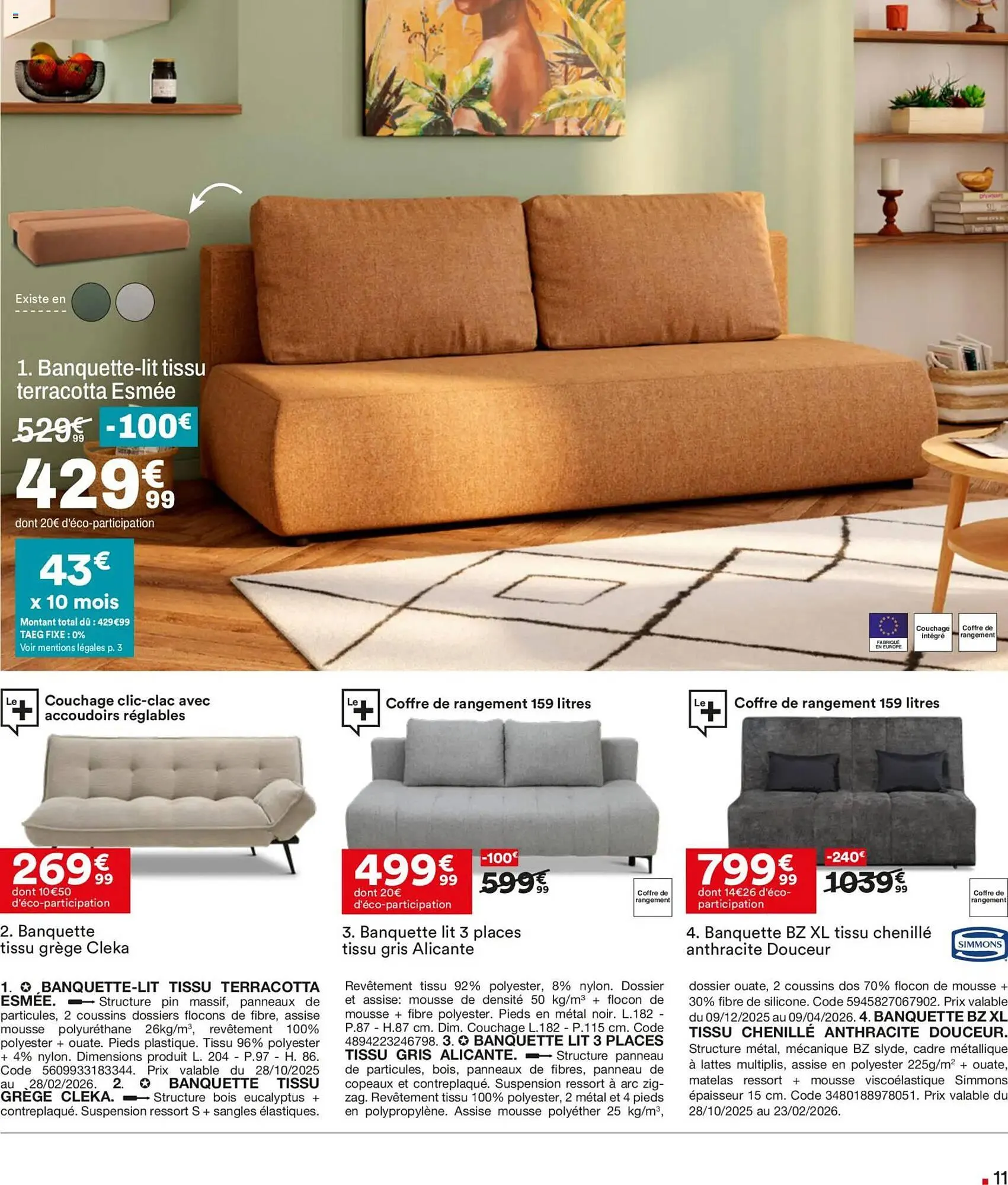 Catalogue BUT du 23 décembre au 19 janvier 2026 - Catalogue page 11