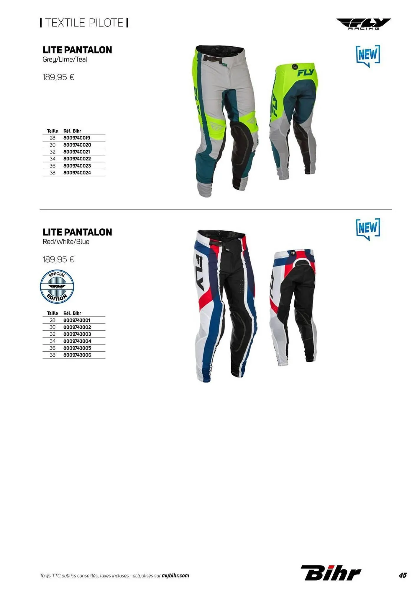 Catalogue Bihr du 1 janvier au 31 janvier 2026 - Catalogue page 45