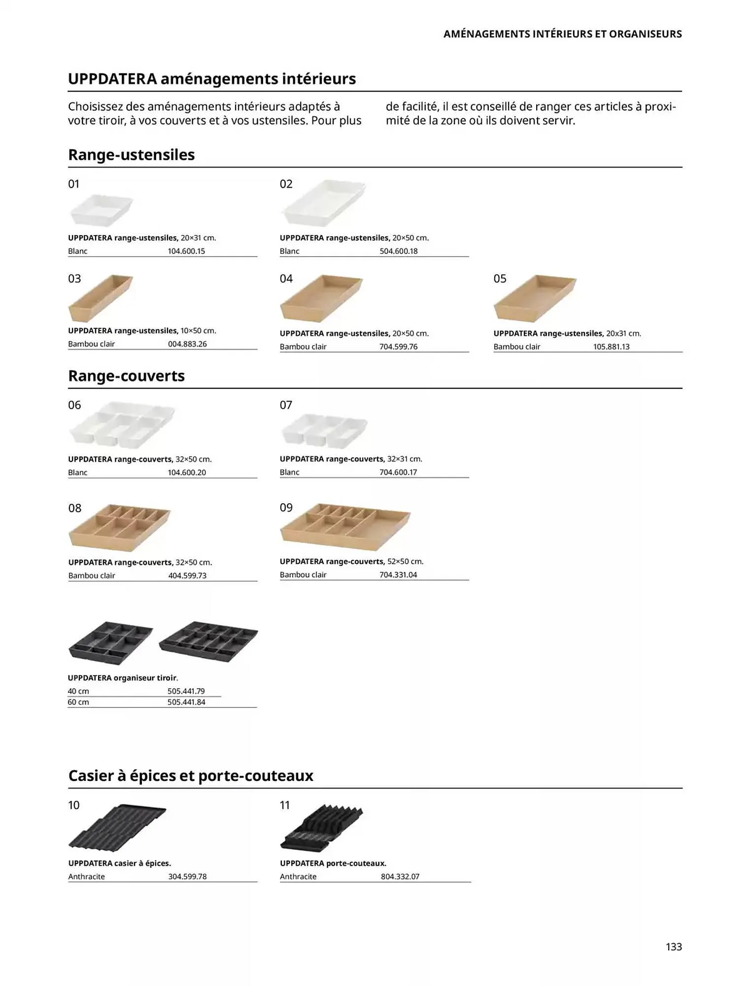 Catalogue IKEA du 1 octobre au 31 juillet 2025 - Catalogue page 133
