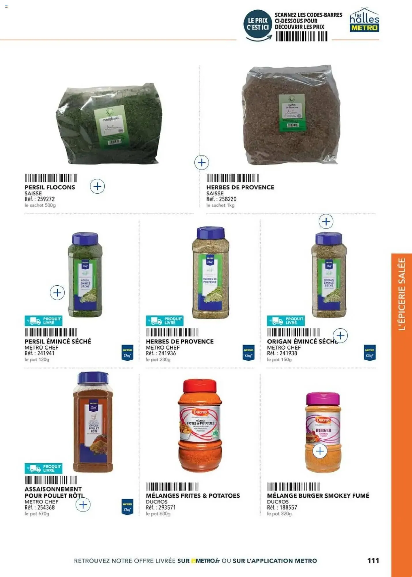 Catalogue METRO du 14 avril au 31 décembre 2026 - Catalogue page 111