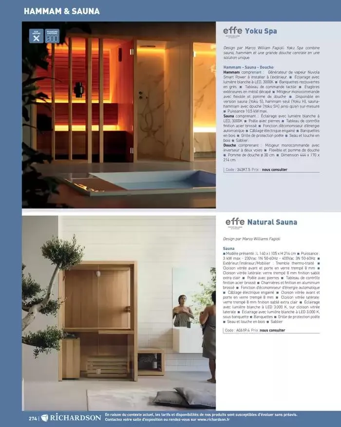 SALLE DE DE BAINS ET CARRELAGE 2025 du 11 avril au 31 décembre 2025 - Catalogue page 276