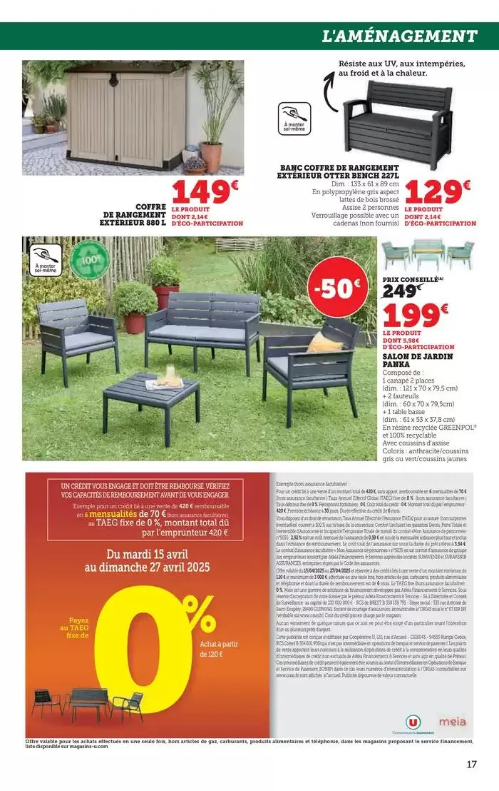 Spécial Jardin du 15 avril au 27 avril 2025 - Catalogue page 17