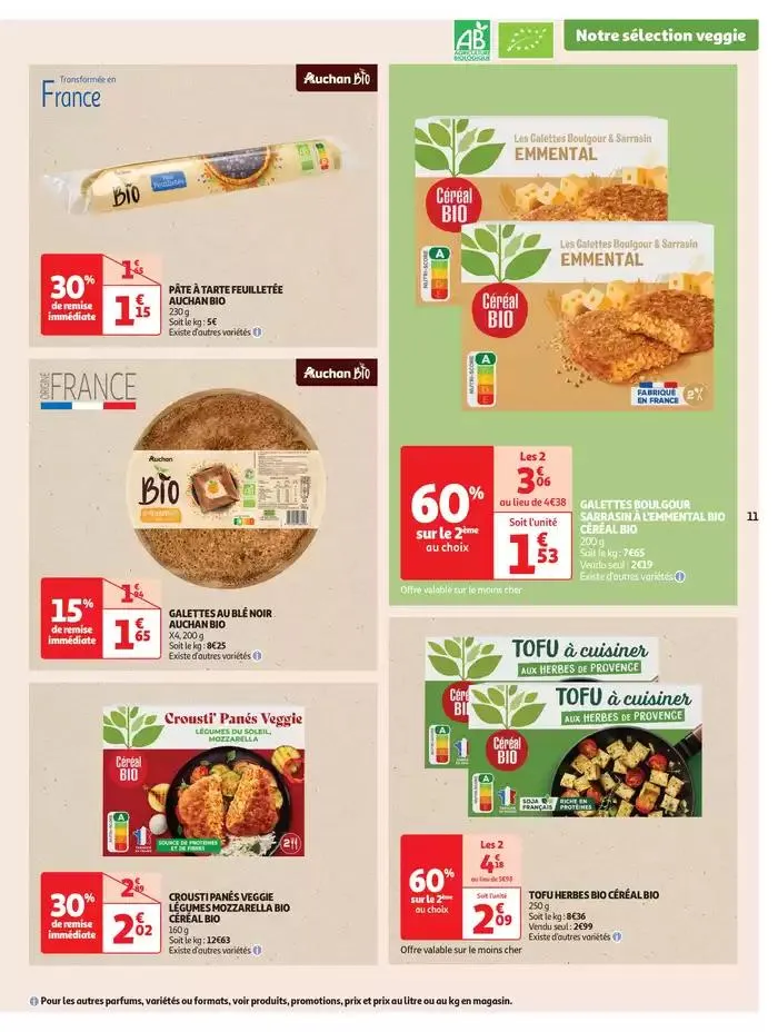 Tout le bio à prix sain  du 13 mai au 25 mai 2025 - Catalogue page 11