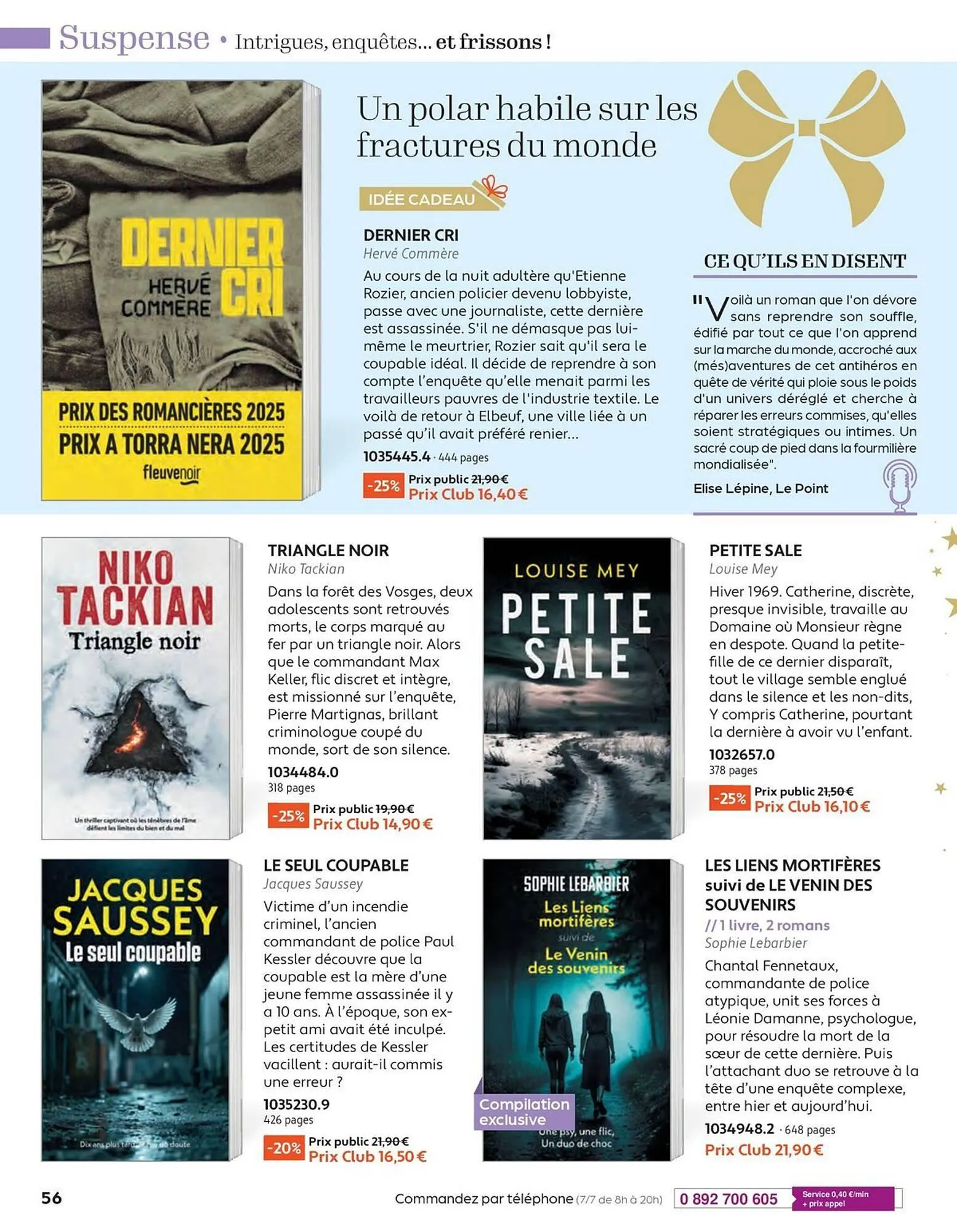 Catalogue France Loisirs du 3 novembre au 31 décembre 2025 - Catalogue page 56