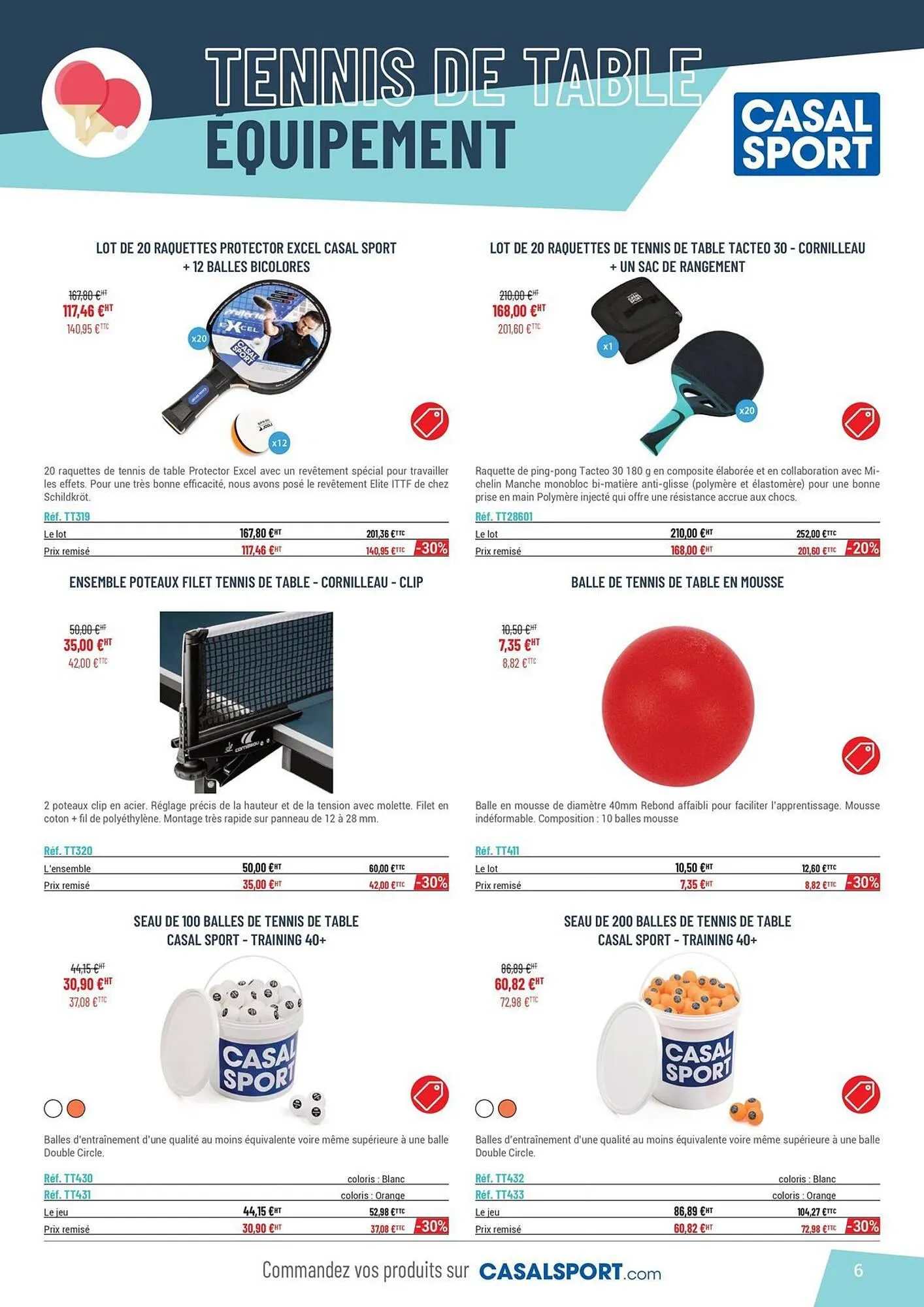 Catalogue Casal Sport du 30 avril au 31 décembre 2025 - Catalogue page 6