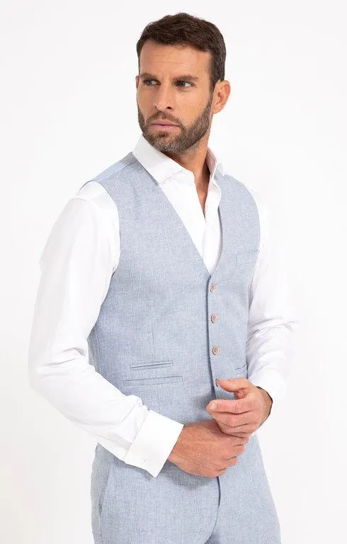 Gilet de costume Sabiblu