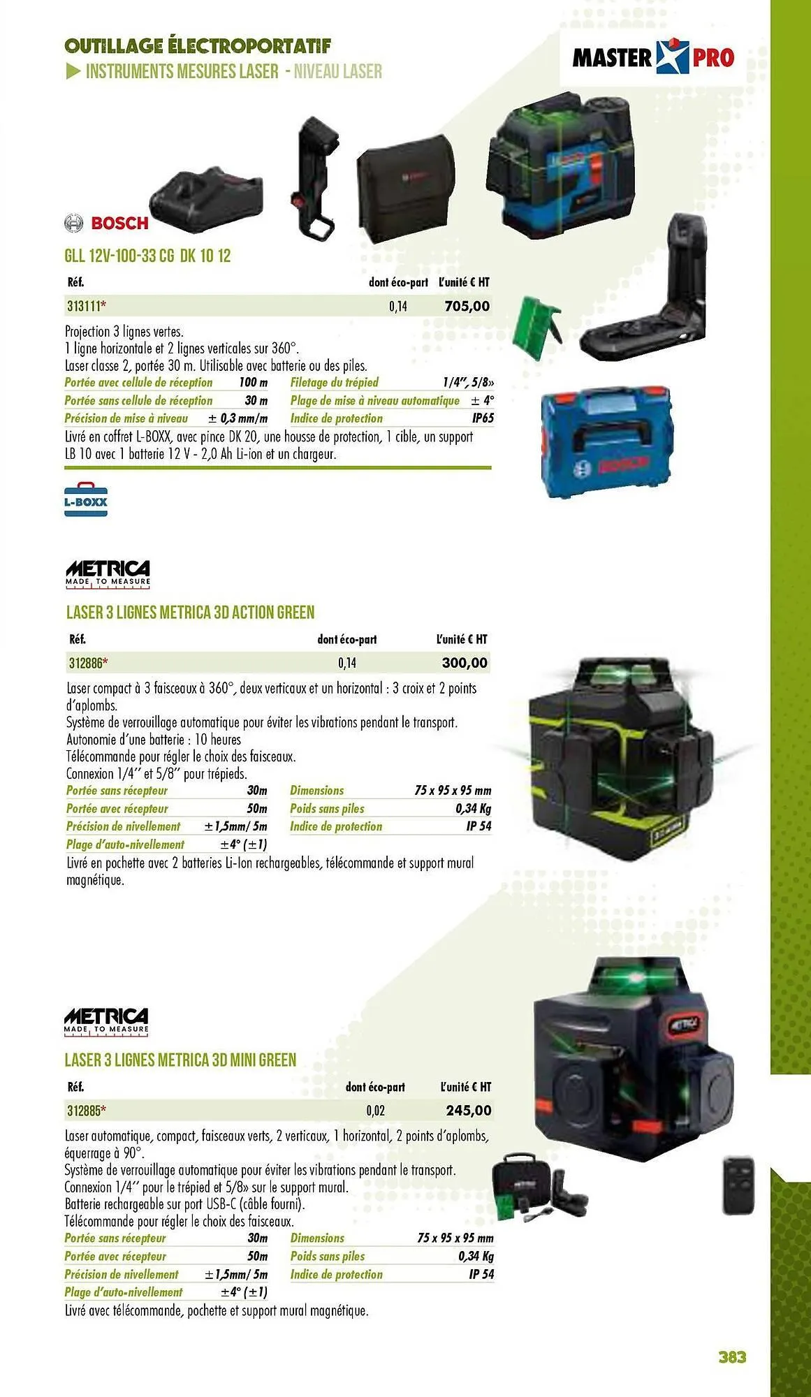 Catalogue Master Pro du 3 janvier au 31 décembre 2025 - Catalogue page 385