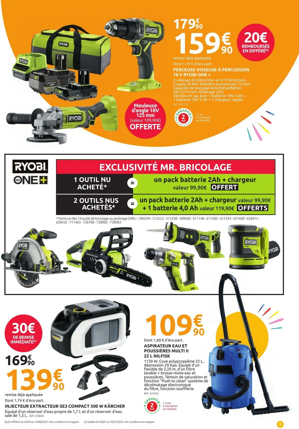 Mr.Bricolage - Pamiers du 2 juillet au 20 juillet 2025 - Catalogue page 9