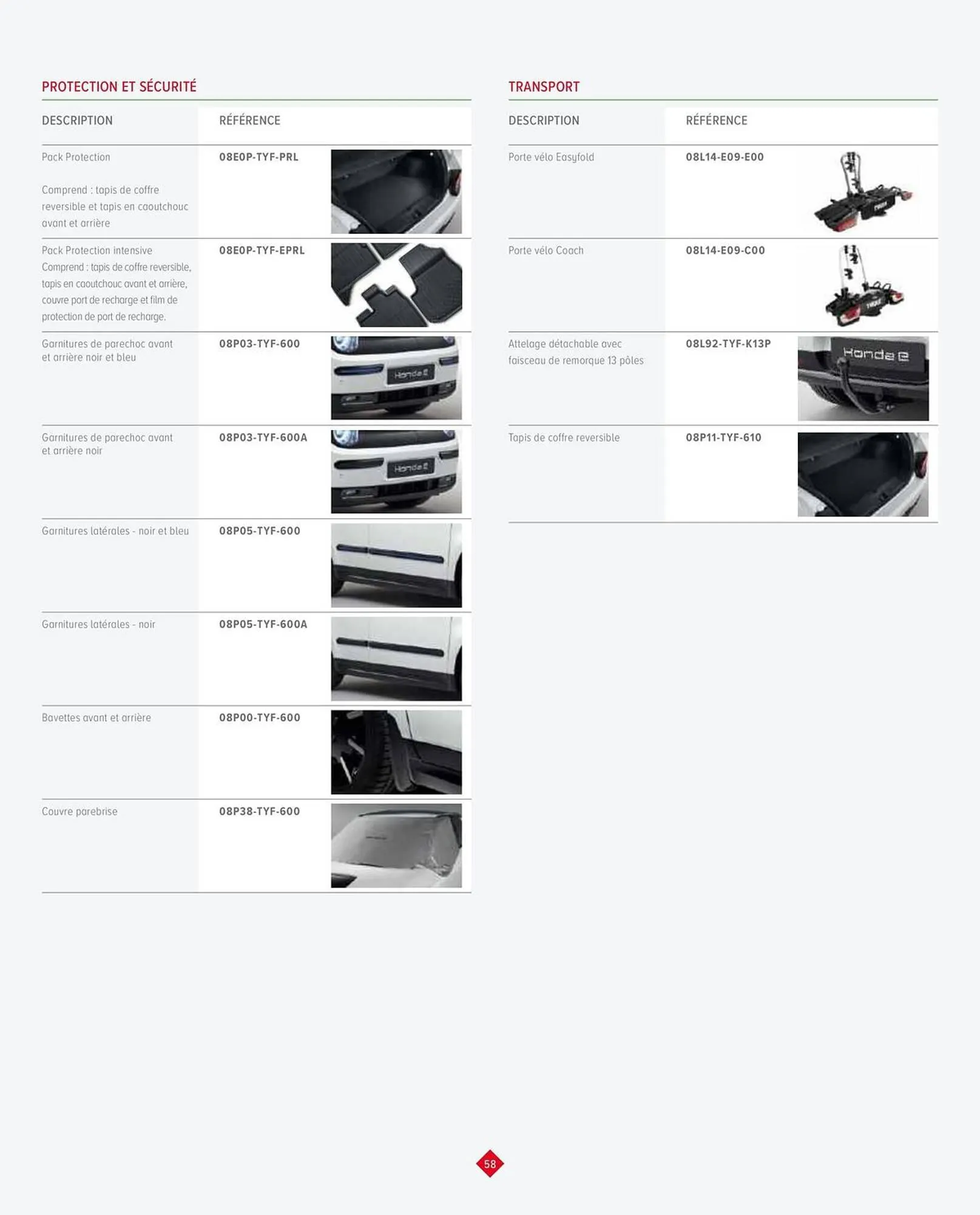 Catalogue Honda du 11 octobre au 30 novembre 2023 - Catalogue page 60