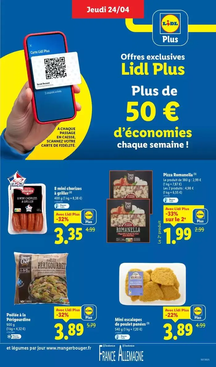 Fan de barbecue ? Retrouvez une sélection de viandes, sauces et bien plus à prix Lidl ! du 24 avril au 29 avril 2025 - Catalogue page 9