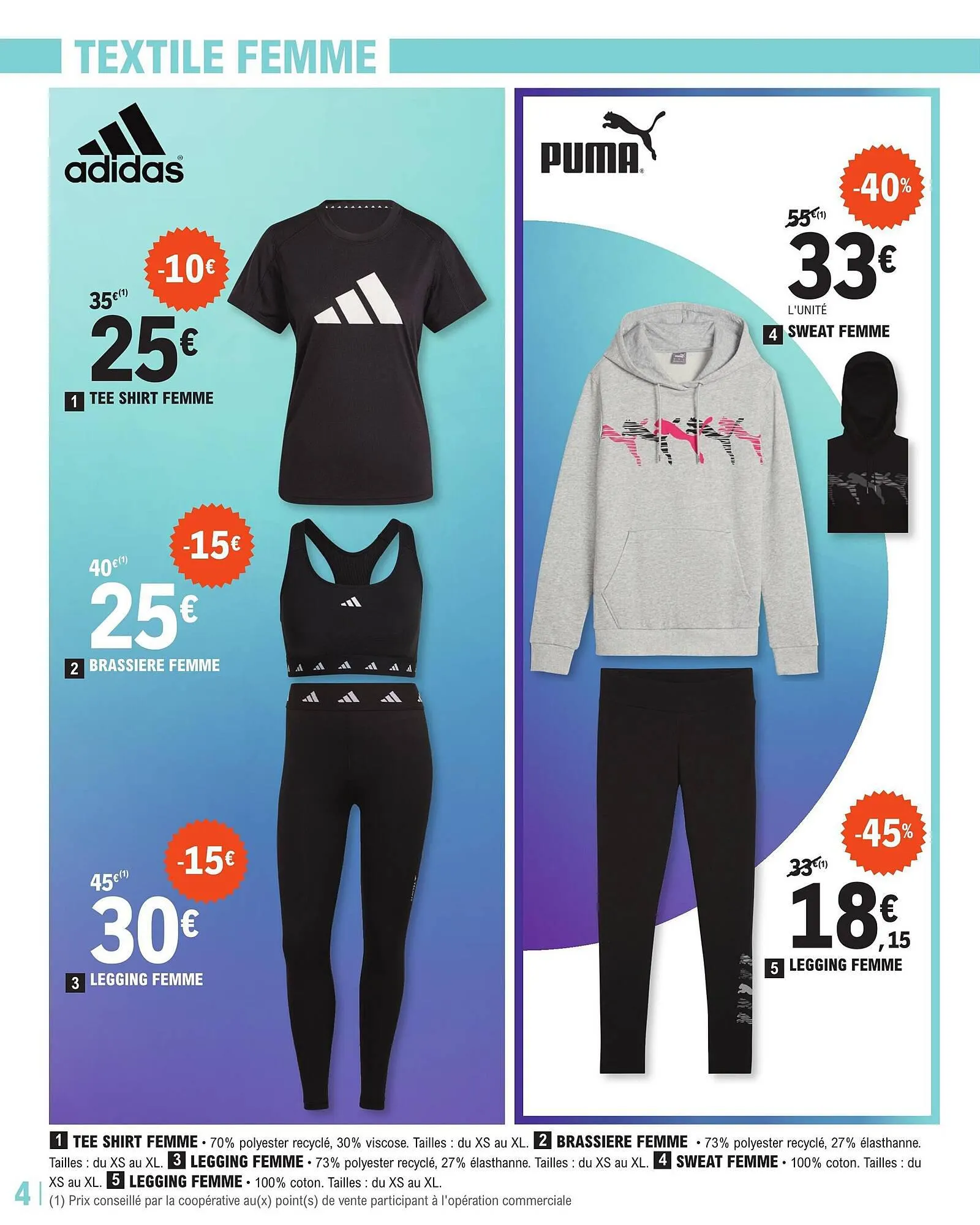 Catalogue E.Leclerc Sport du 12 février au 2 mars 2024 - Catalogue page 4