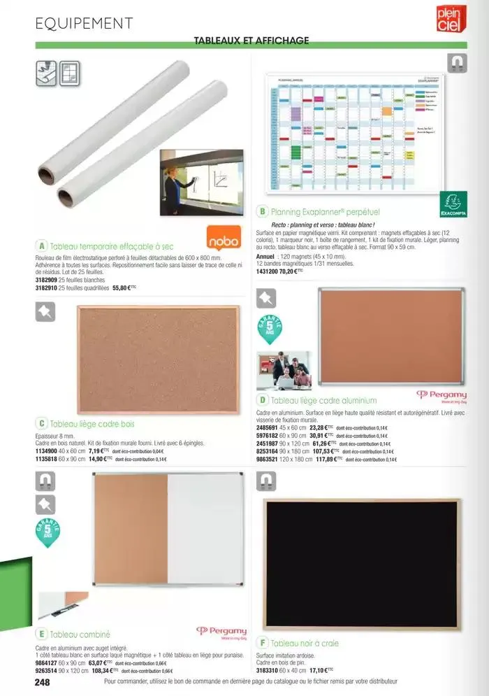 Écoles et loisirs 2025 du 1 janvier au 31 décembre 2025 - Catalogue page 248