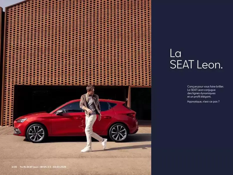 SEAT Leon 5 portes du 5 mars au 5 mars 2026 - Catalogue page 3