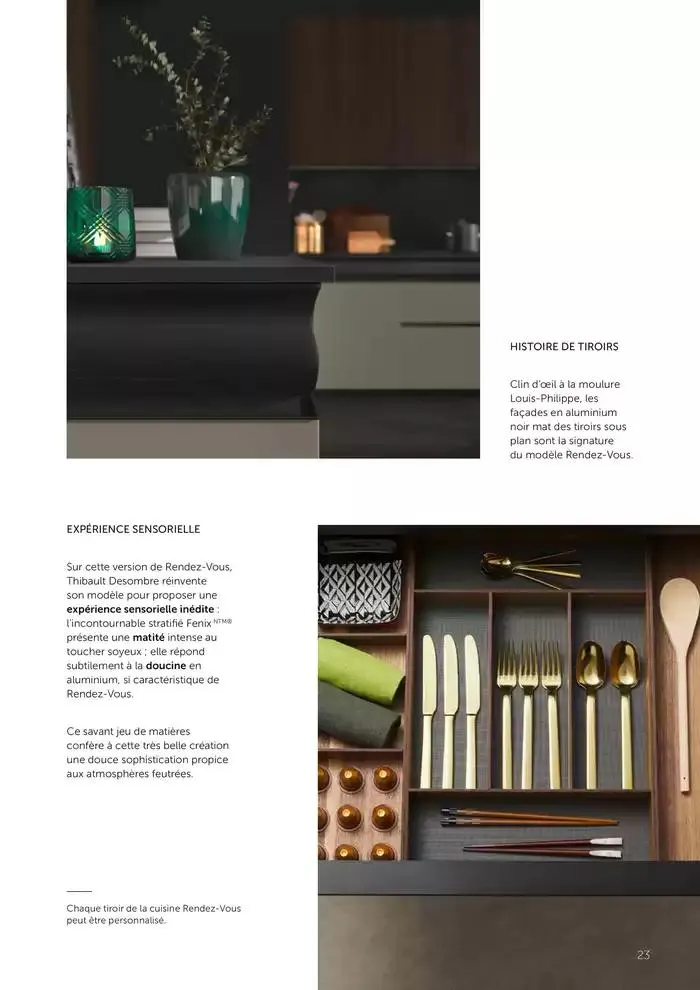 VOUS NE TROUVEREZ PAS VOTRE CUISINE DANS CE CATALOGUE du 16 janvier au 30 avril 2025 - Catalogue page 23