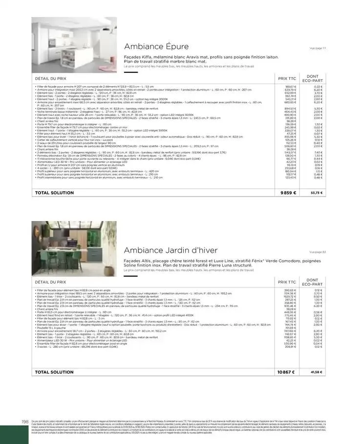 Cuisines & aménagements sur-mesure du 6 mars au 31 décembre 2025 - Catalogue page 200