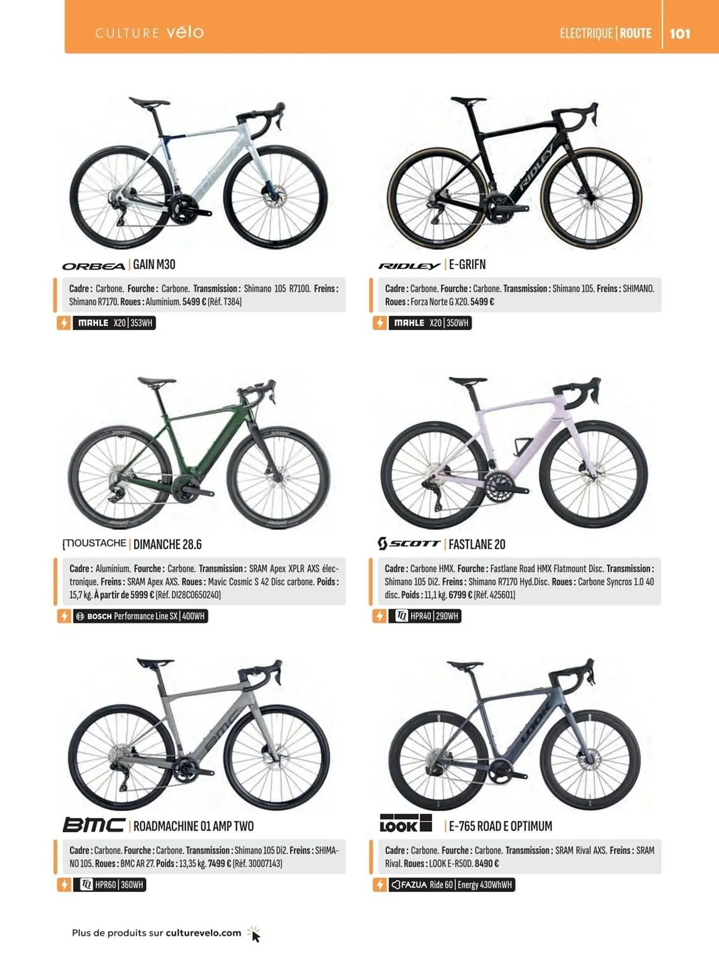 Catalogue Culture Vélo du 19 décembre au 31 décembre 2026 - Catalogue page 101