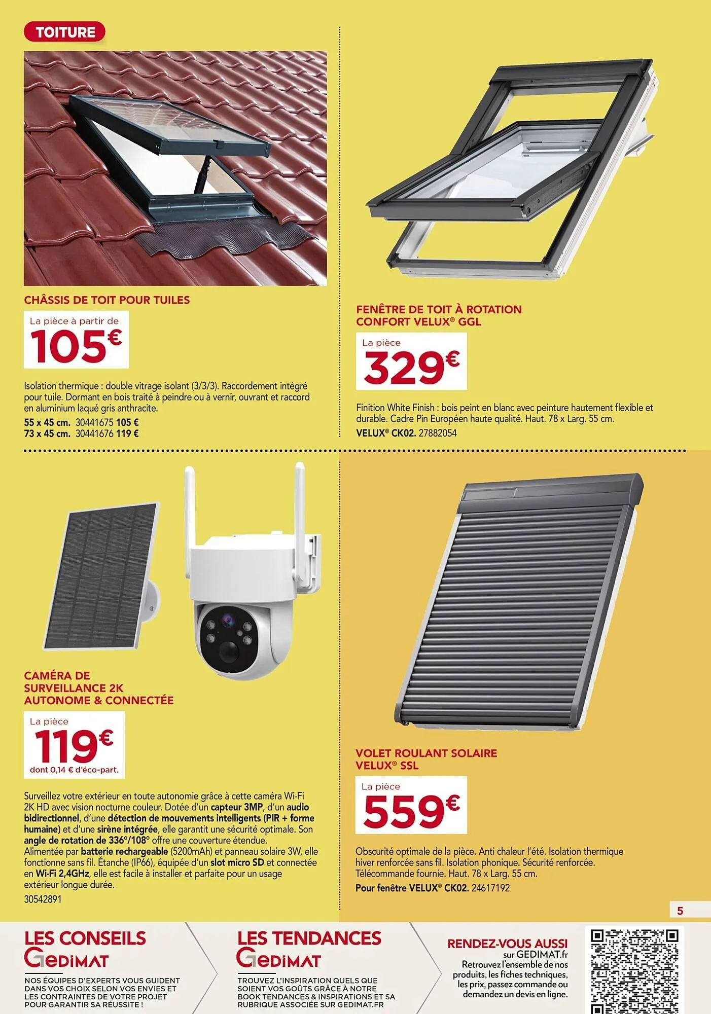 Catalogue Gedimat du 2 juillet au 26 juillet 2025 - Catalogue page 5
