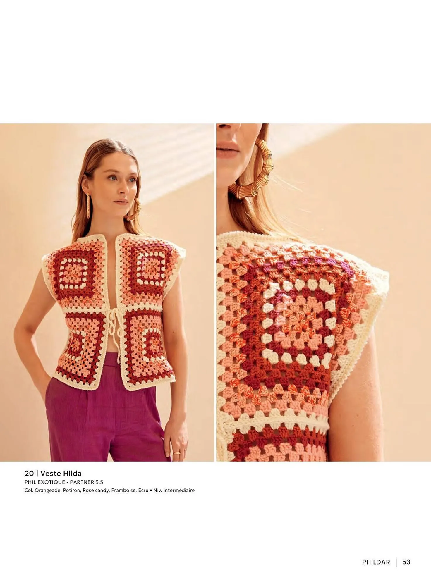 Catalogue Phildar du 30 avril au 1 octobre 2025 - Catalogue page 53