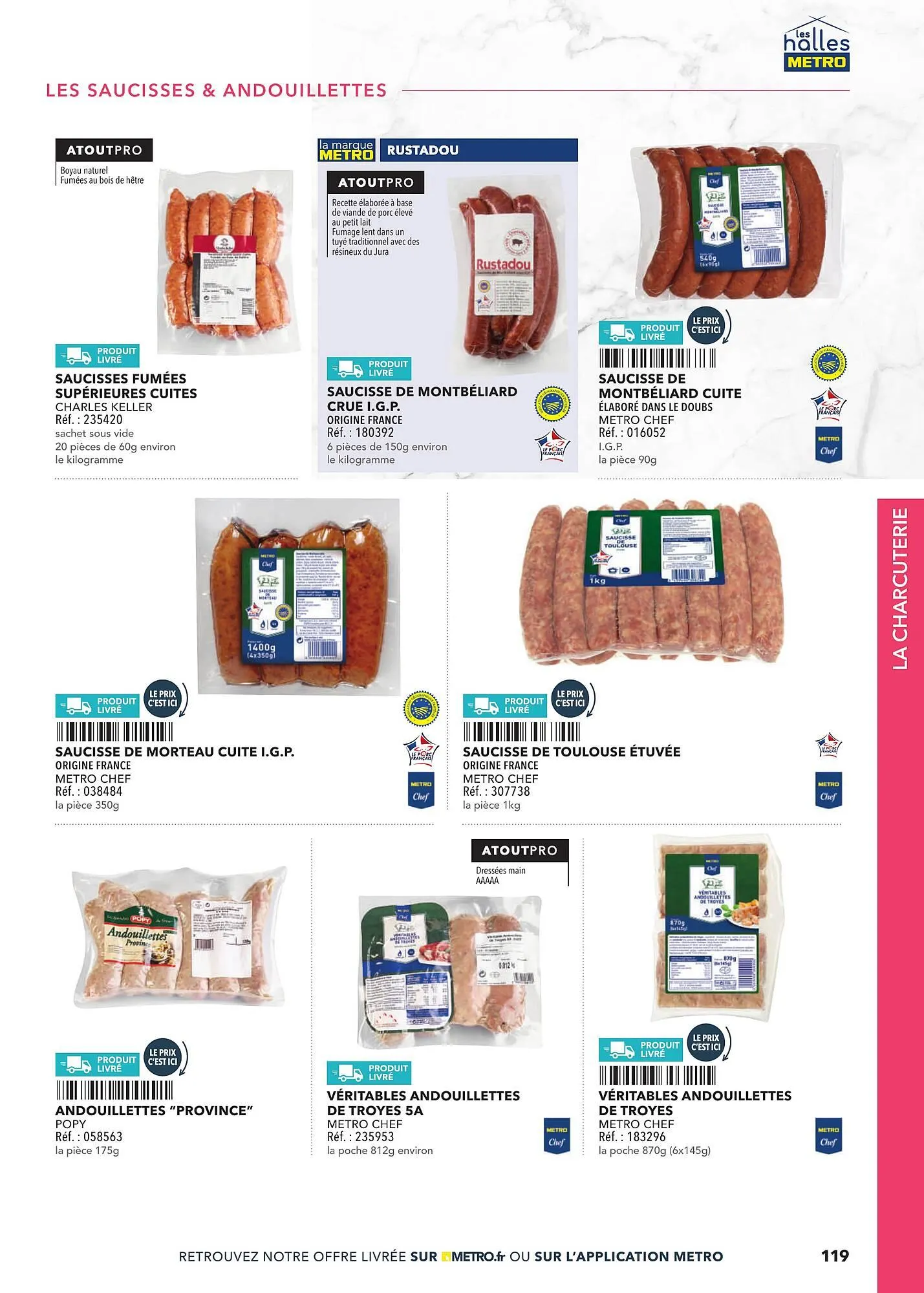 Catalogue METRO du 2 mars au 31 décembre 2025 - Catalogue page 119