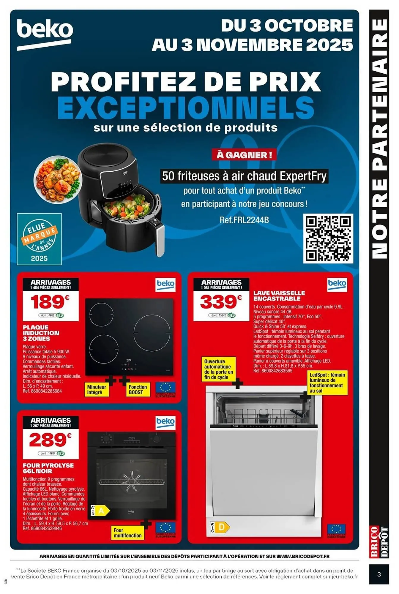 Catalogue Brico Dépôt du 3 octobre au 16 octobre 2025 - Catalogue page 3