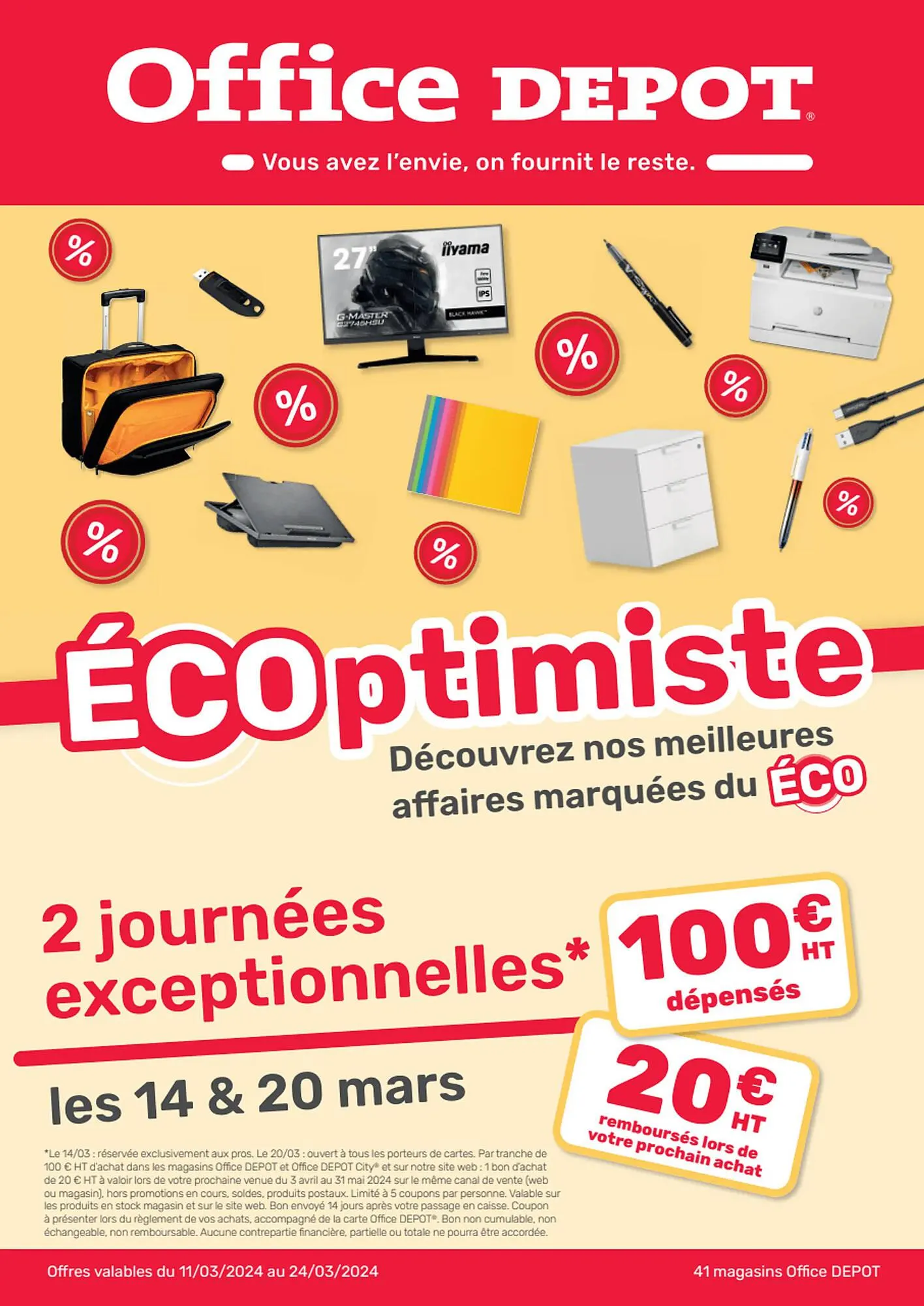 Catalogue Office Depot du 11 mars au 24 mars 2024 - Catalogue page 