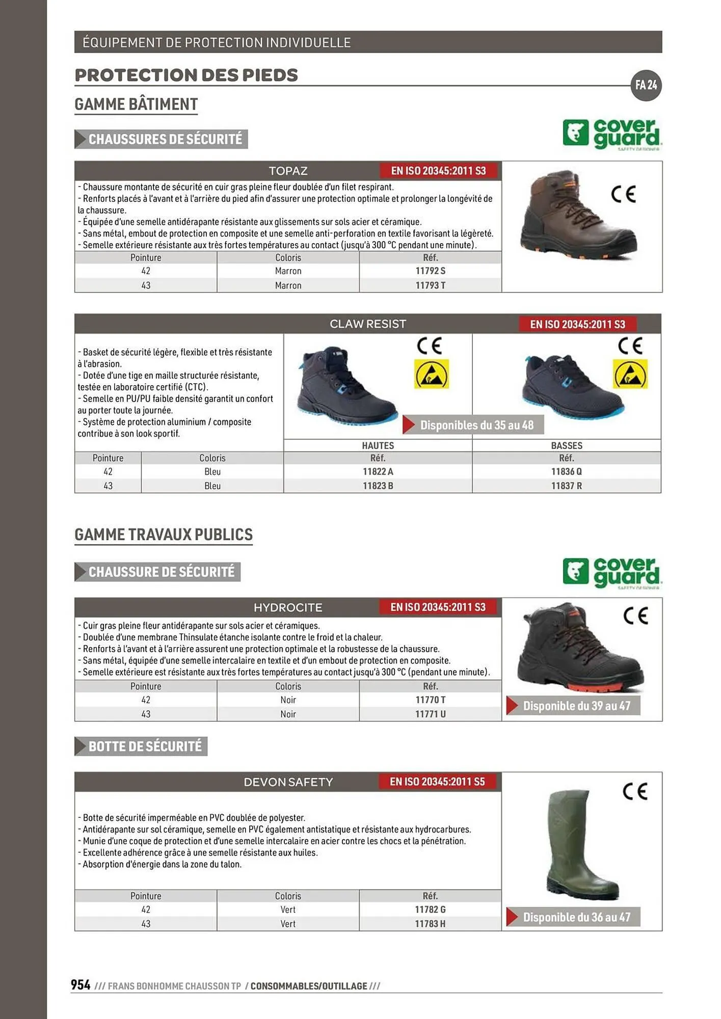 Catalogue Chausson Matériaux du 24 septembre au 31 décembre 2025 - Catalogue page 954