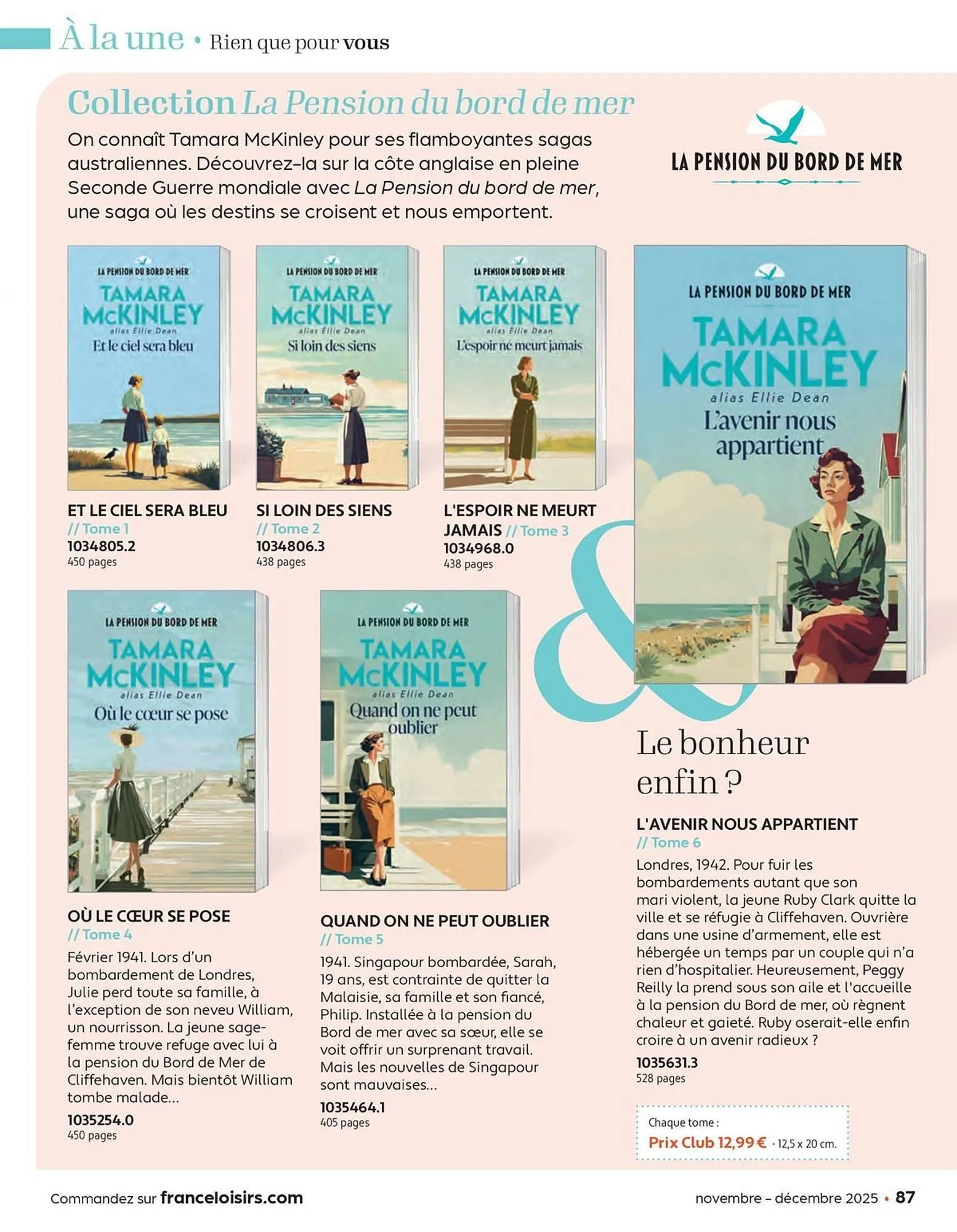 Catalogue France Loisirs du 1 janvier au 28 février 2026 - Catalogue page 87