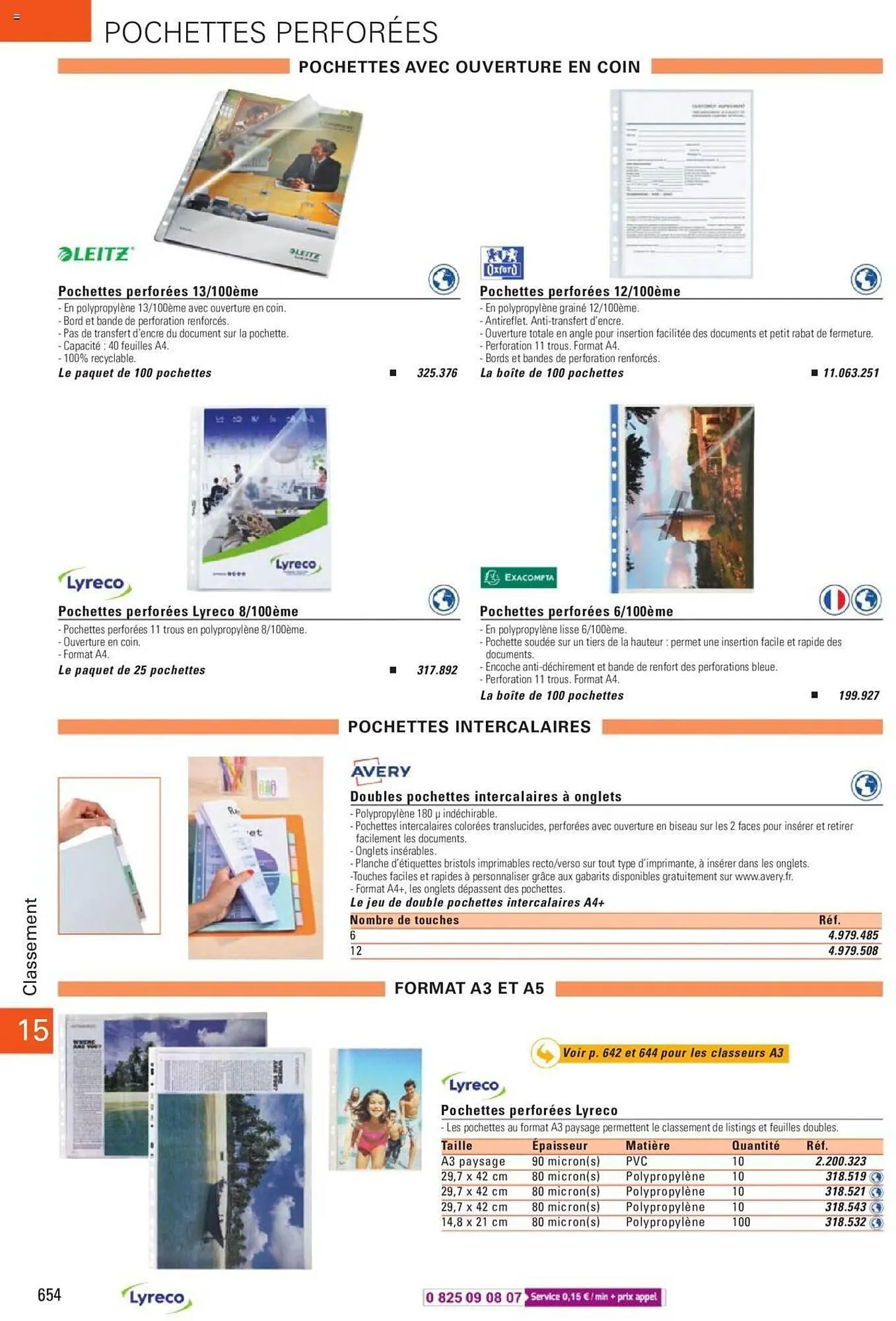 Catalogue Lyreco du 15 mai au 31 décembre 2023 - Catalogue page 654