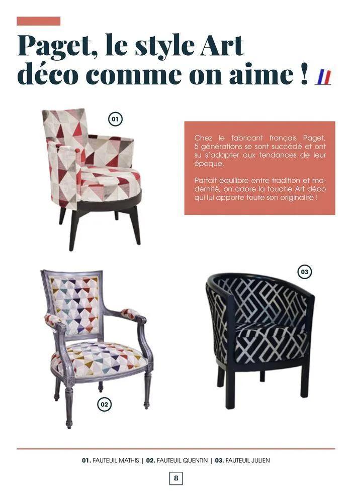 Quand le bois se mêle au made in France du 29 avril au 31 août 2024 - Catalogue page 8