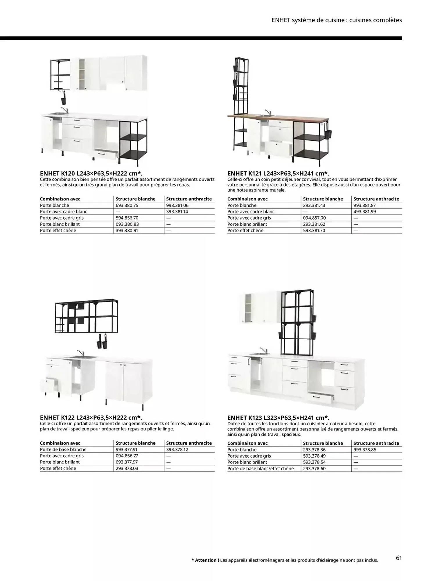 Catalogue IKEA du 1 octobre au 31 juillet 2025 - Catalogue page 61