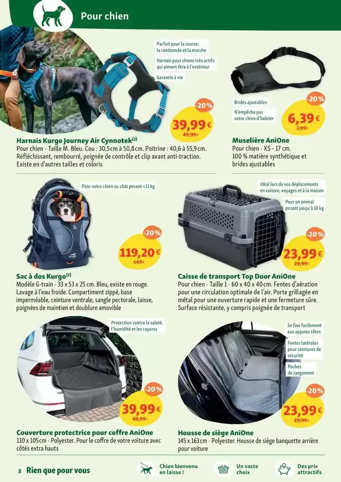 Maxi Zoo - Tout pour vos animaux Tout pour votre chiot ou votre chaton du 2 avril au 9 avril 2025 - Catalogue page 8