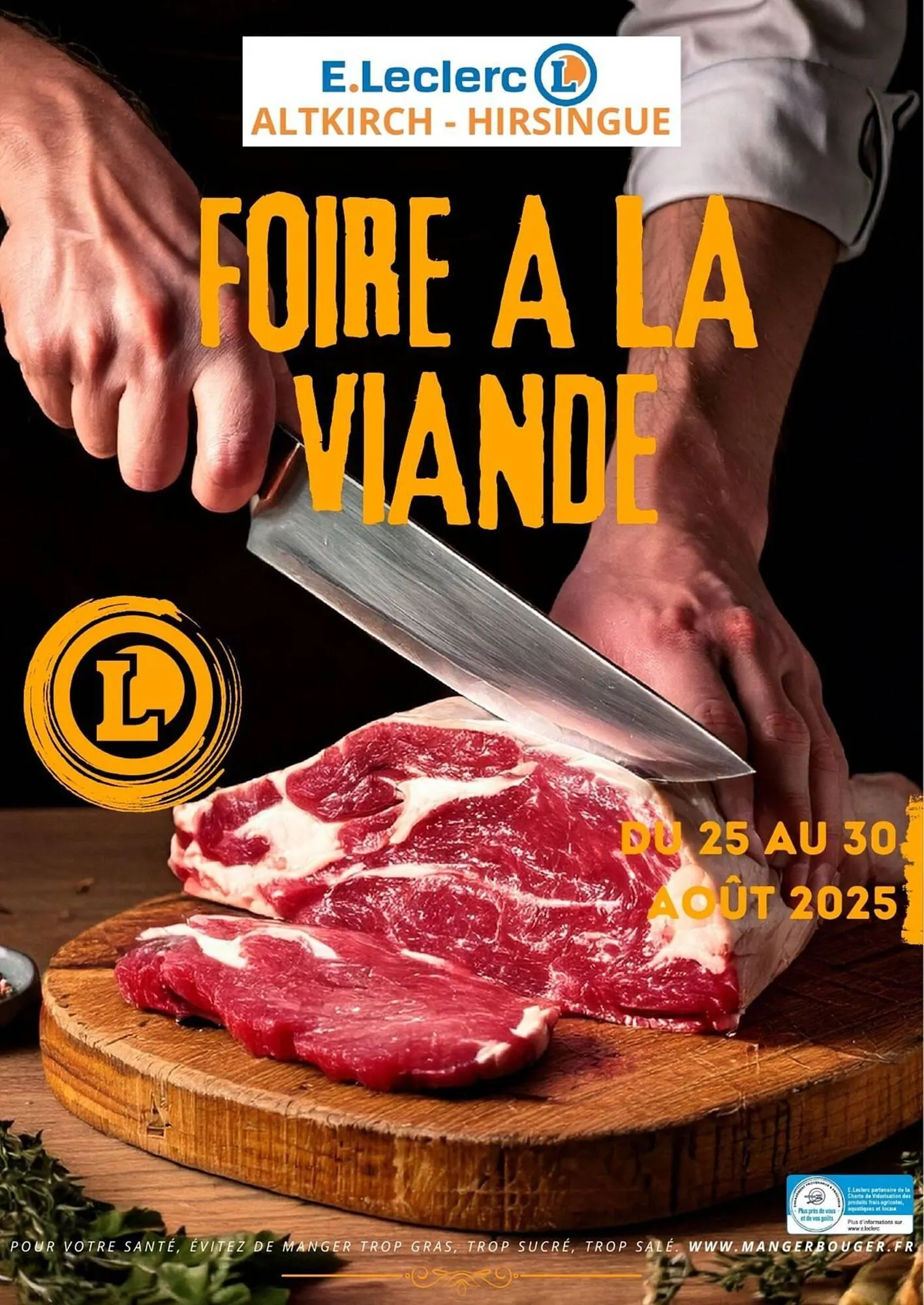 Catalogue E.Leclerc du 25 août au 30 août 2025 - Catalogue page 1