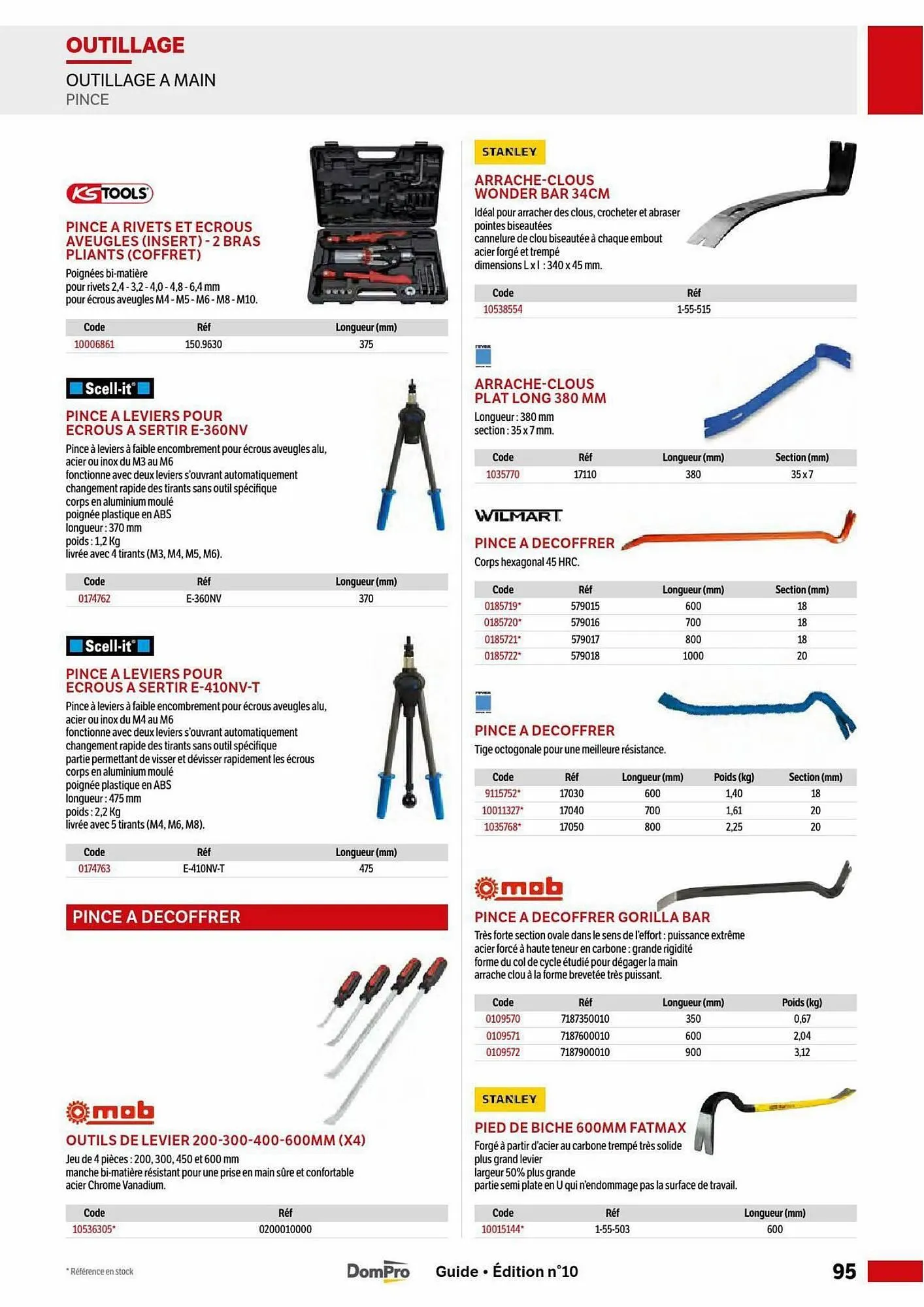 Catalogue DomPro du 5 mai au 30 août 2025 - Catalogue page 95