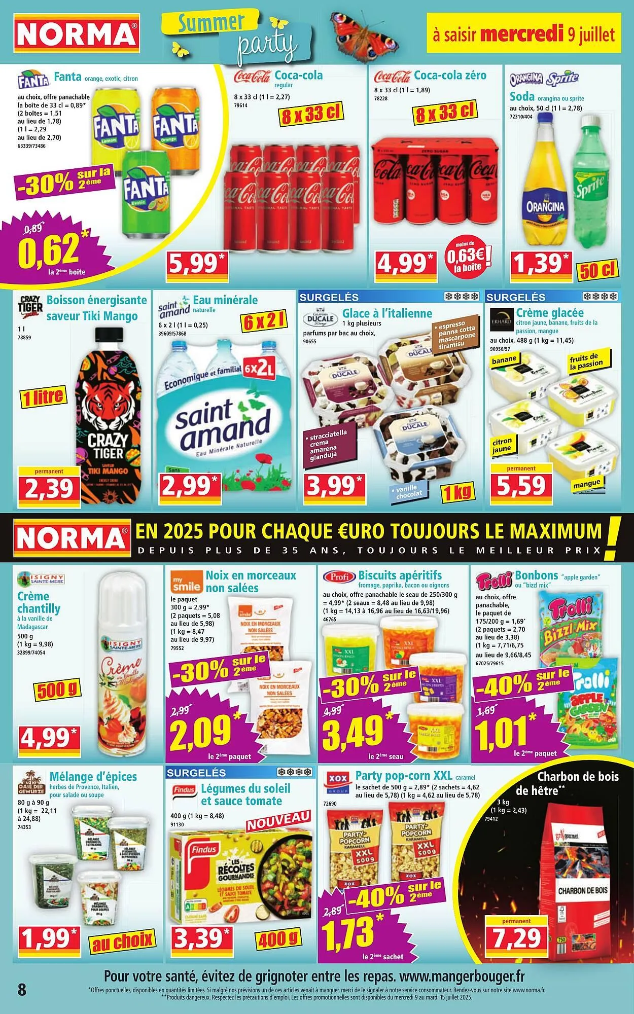 Catalogue Norma du 9 juillet au 15 juillet 2025 - Catalogue page 8