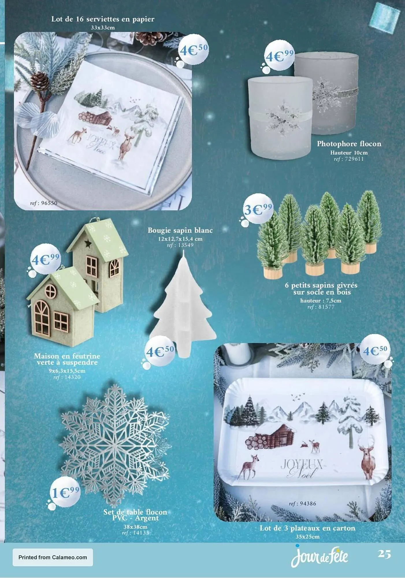 Catalogue Jour de Fête du 6 novembre au 1 janvier 2026 - Catalogue page 25