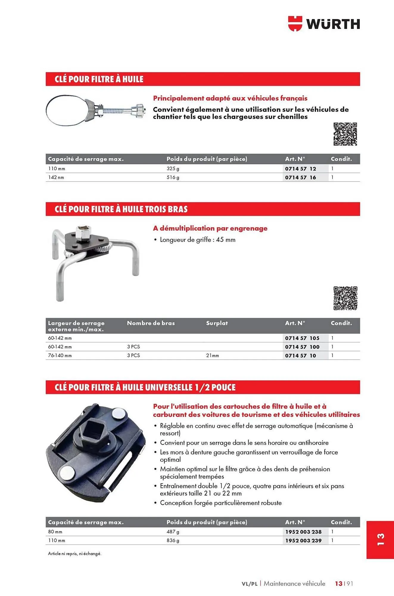 Catalogue Würth du 12 mai au 31 décembre 2025 - Catalogue page 1767