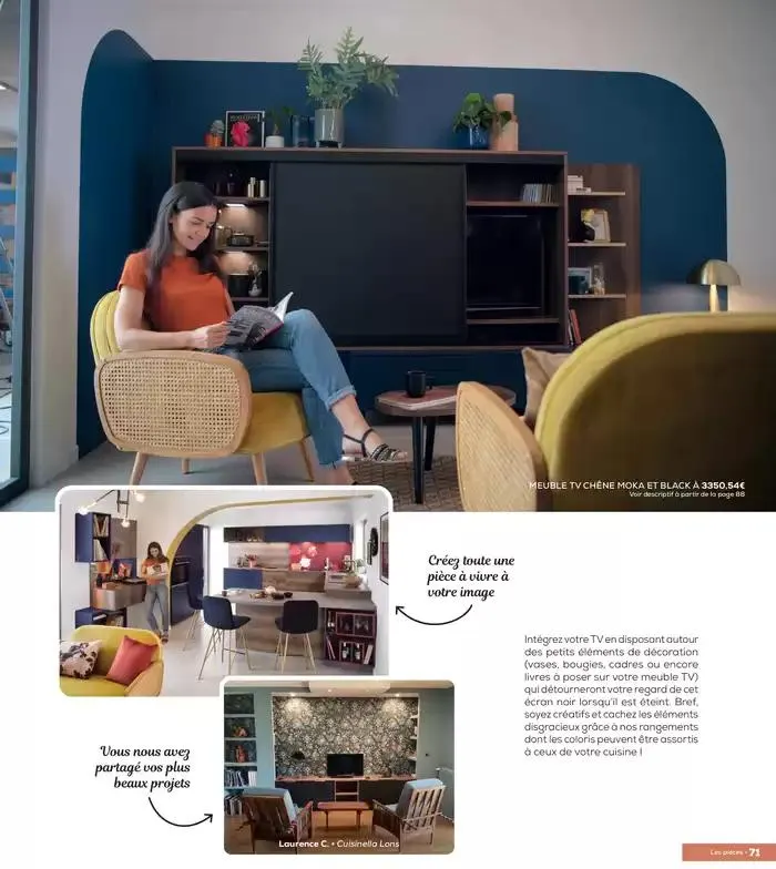 Le Mag Cuisinella 2025 du 7 janvier au 31 décembre 2025 - Catalogue page 73