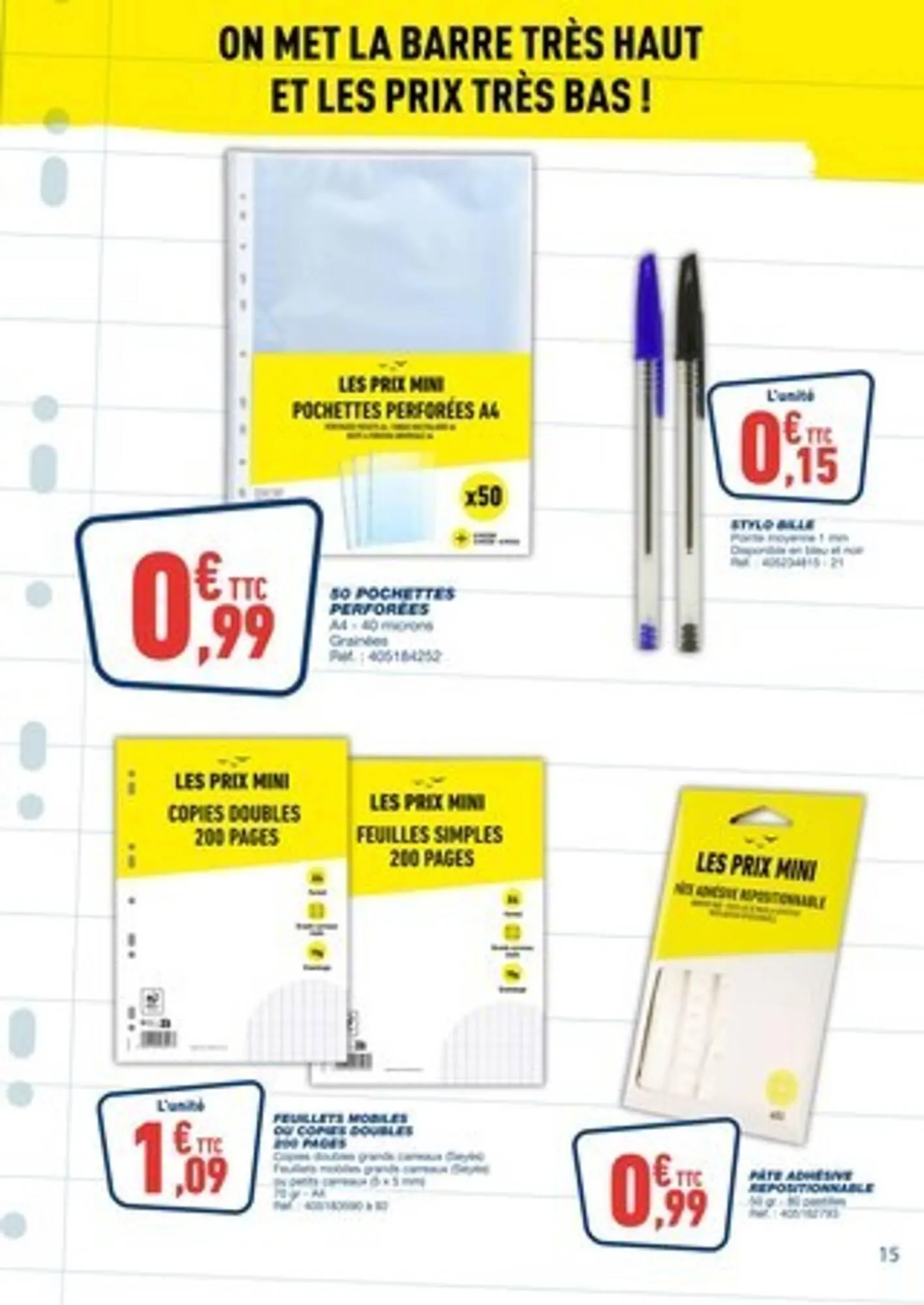 Catalogue Bureau Vallée du 28 juillet au 16 août 2025 - Catalogue page 15