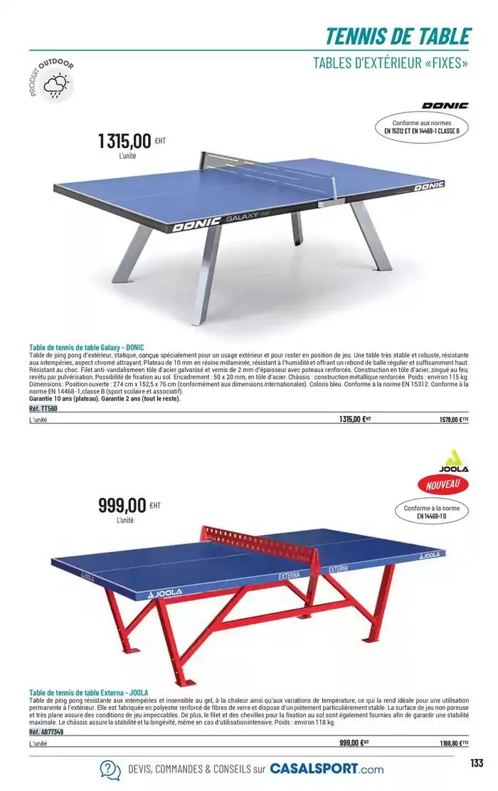 ÉQUIPEMENT SPORTIF du 6 mars au 31 décembre 2025 - Catalogue page 105