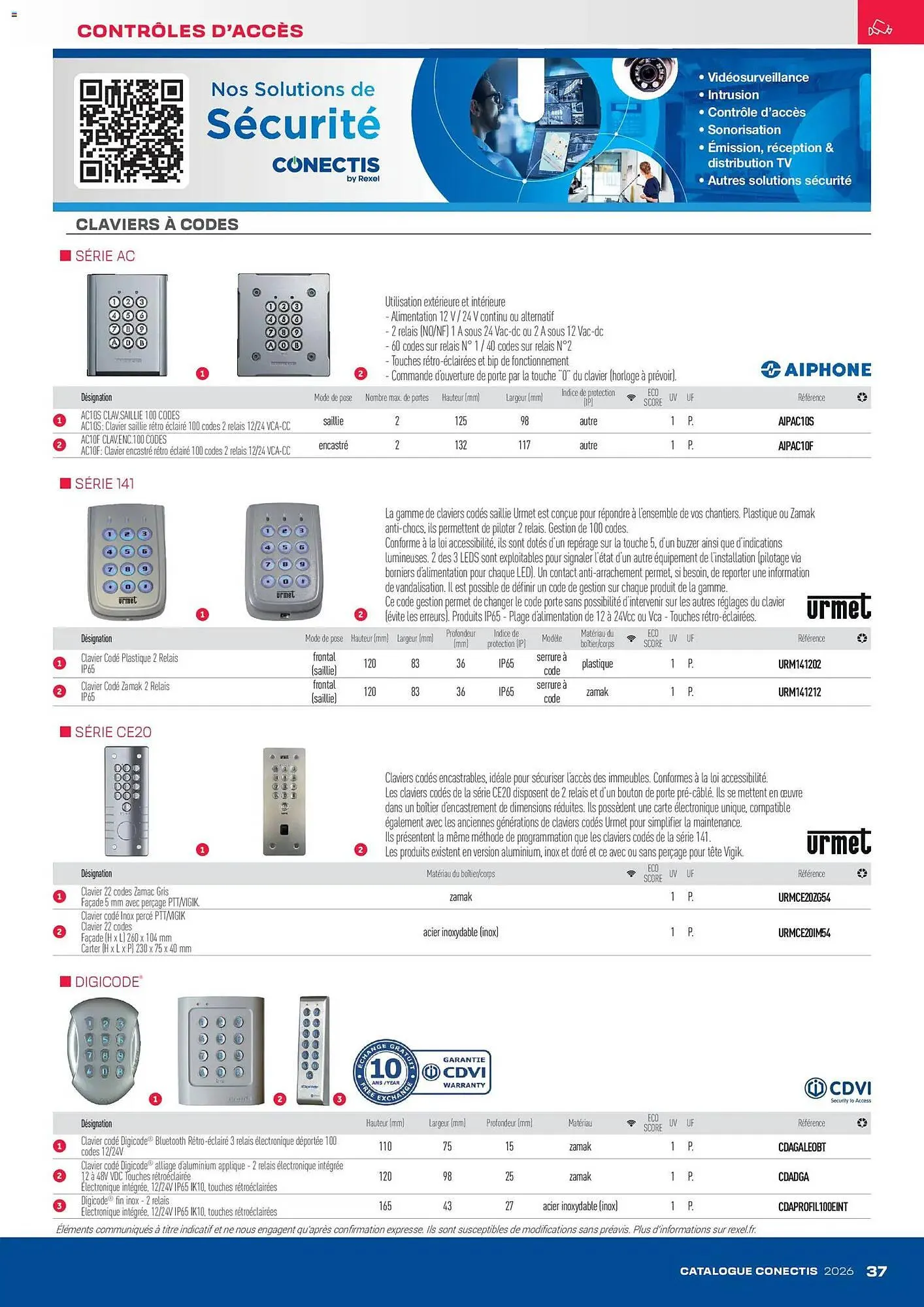 Catalogue Rexel du 10 avril au 31 décembre 2026 - Catalogue page 37