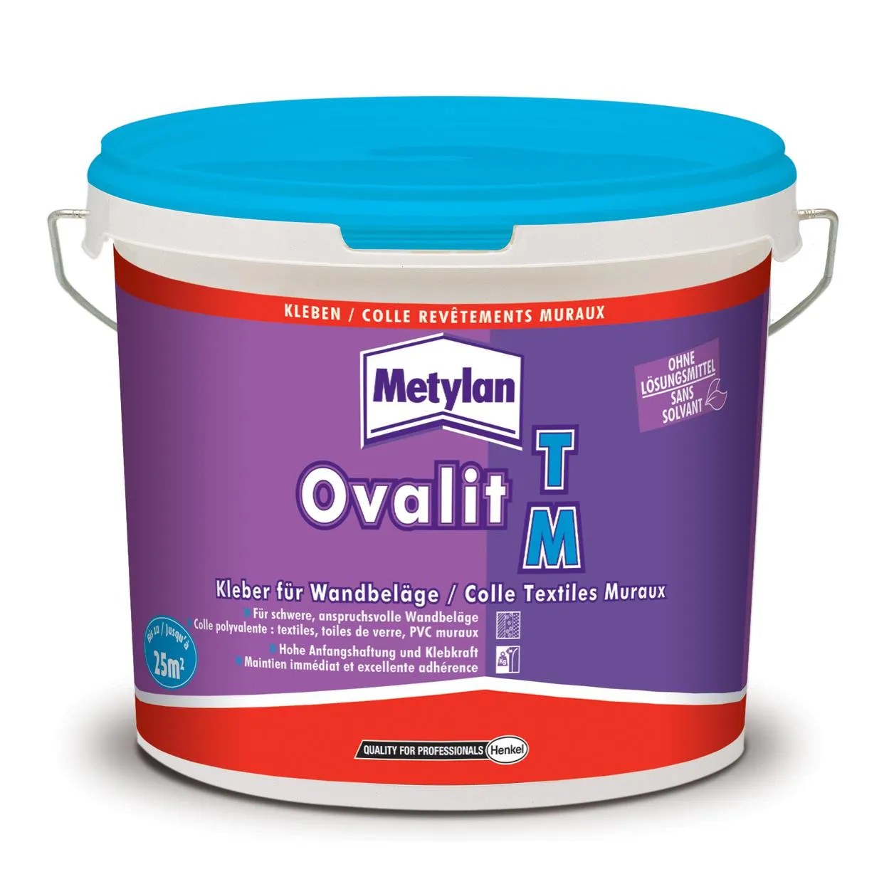 Colle pour revêtements muraux OVALIT M