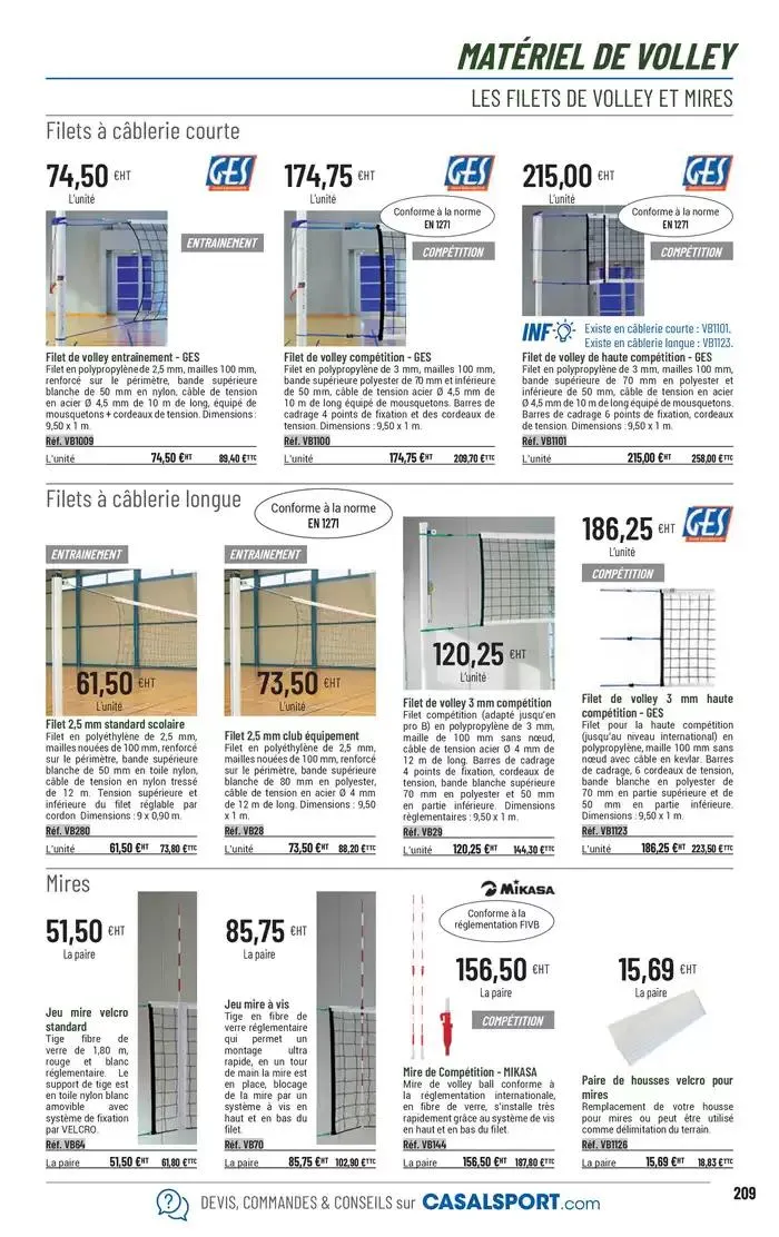 ÉQUIPEMENT SPORTIF du 6 mars au 31 décembre 2025 - Catalogue page 181
