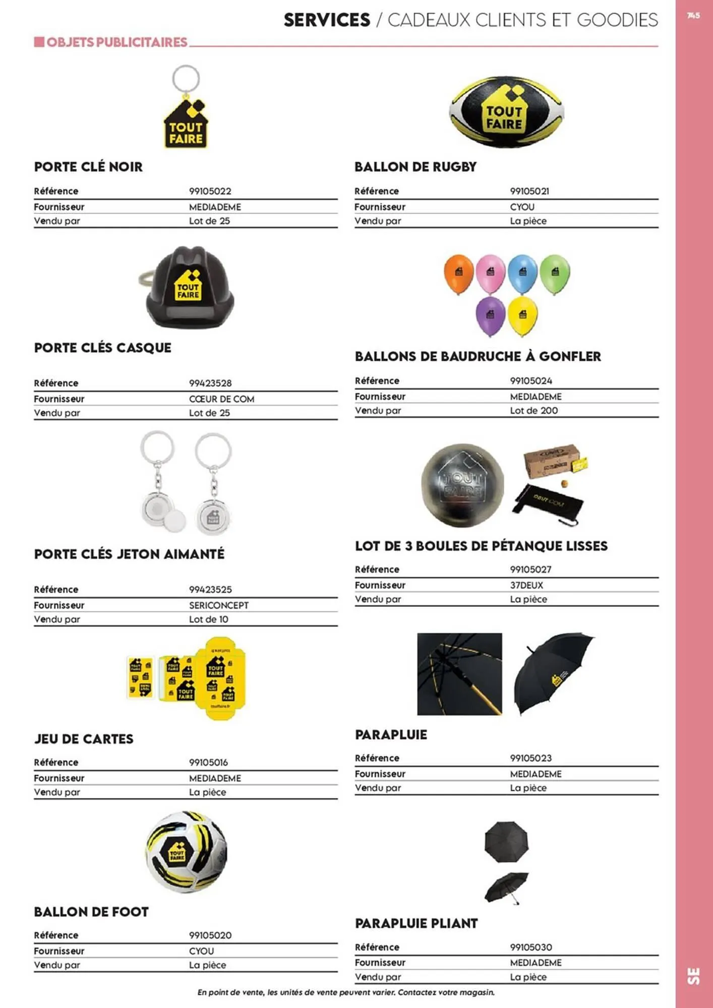 Catalogue Tout faire matériaux du 17 décembre au 30 décembre 2025 - Catalogue page 716