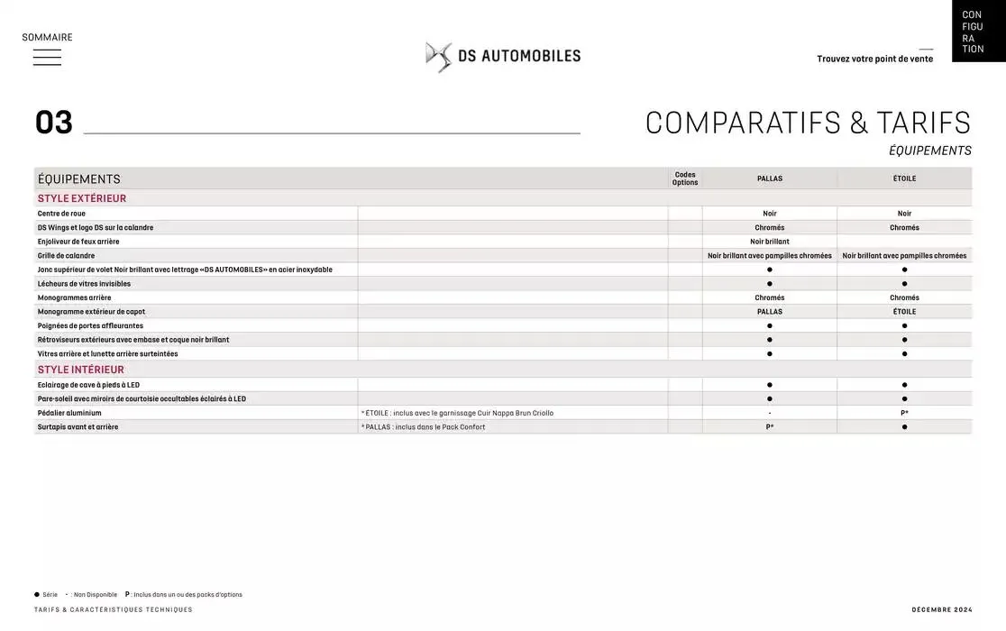 DS 3 du 12 décembre au 12 décembre 2025 - Catalogue page 33