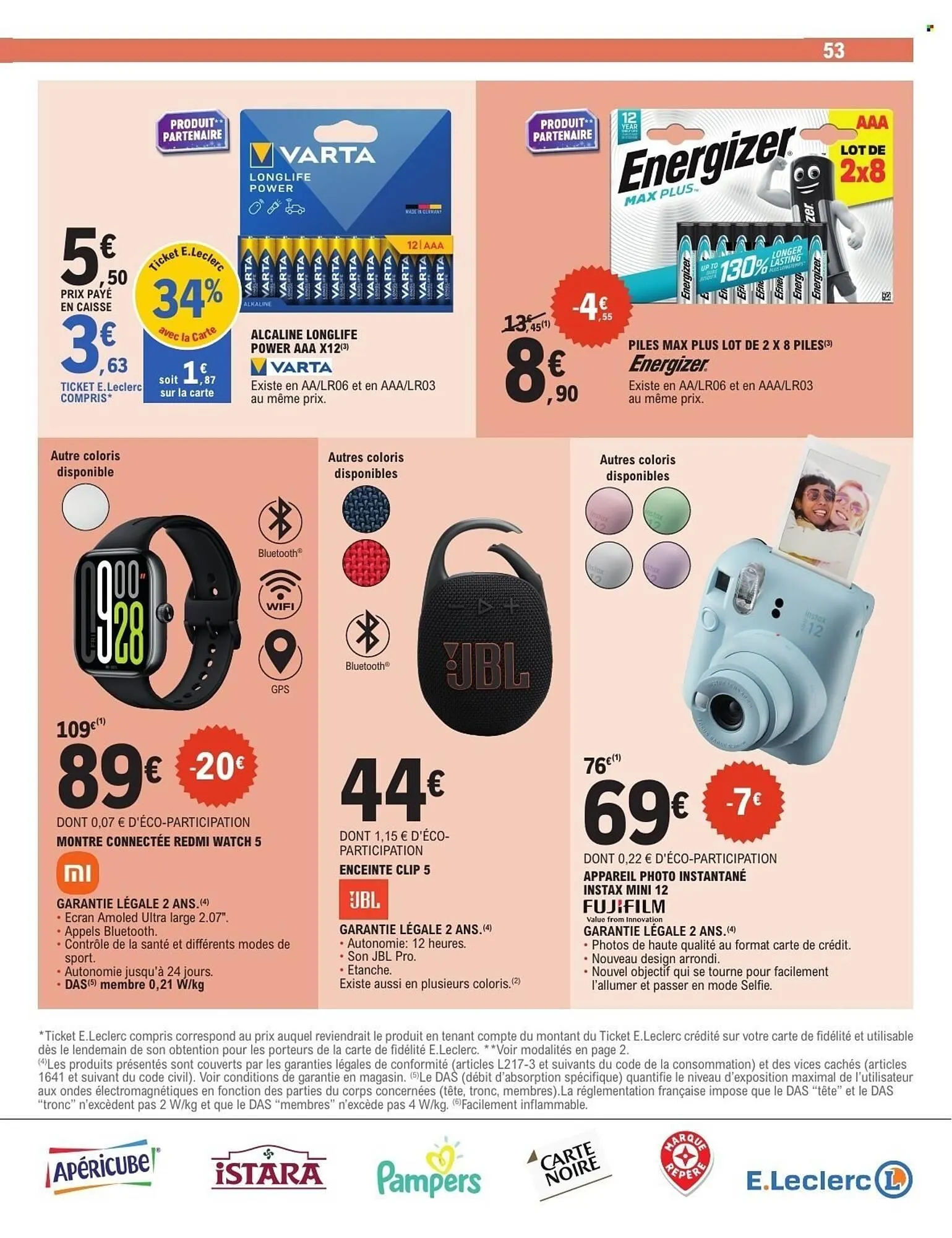 Catalogue E.Leclerc du 9 décembre au 20 décembre 2025 - Catalogue page 53