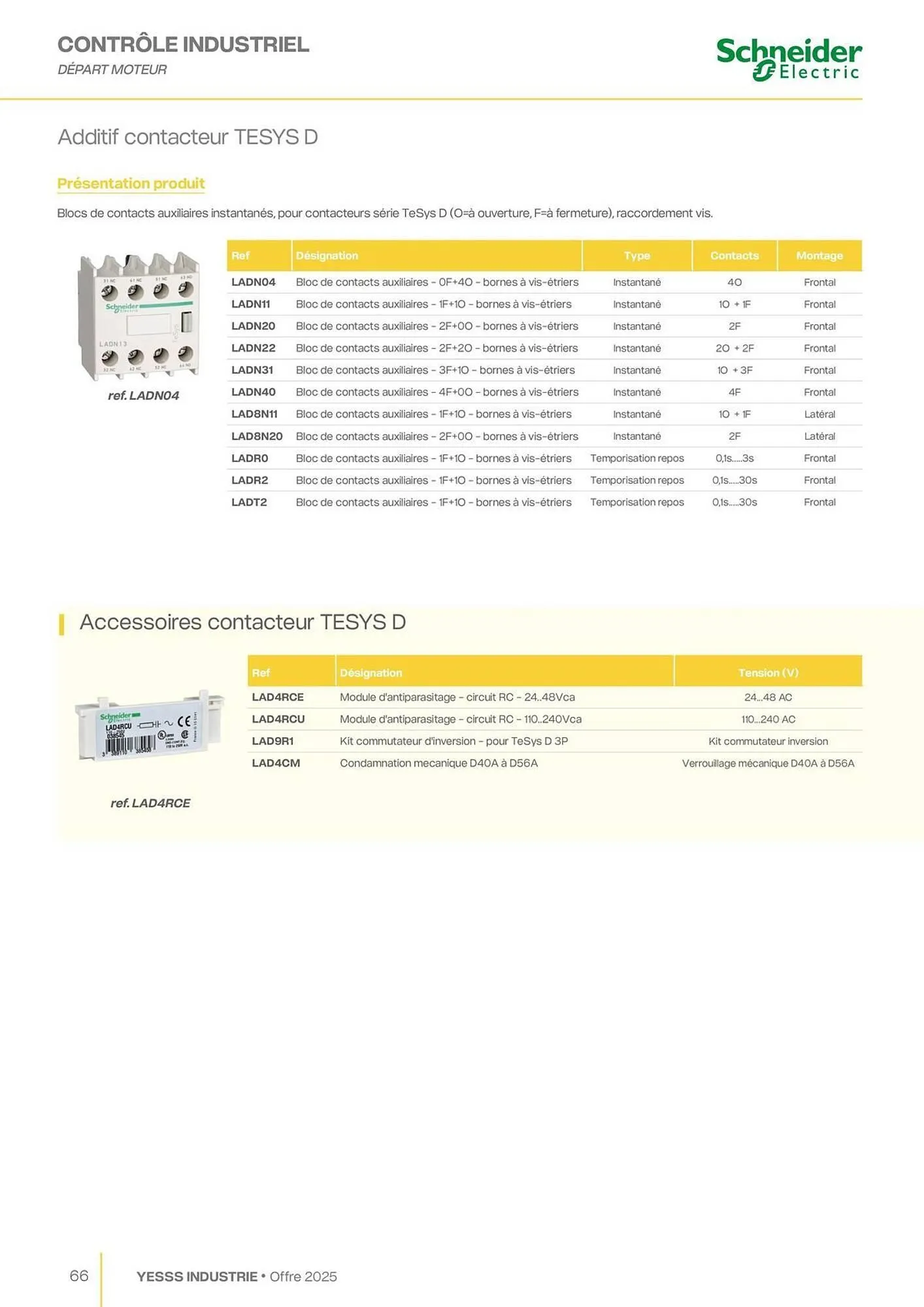 Catalogue Yesss electrique du 28 janvier au 31 décembre 2025 - Catalogue page 68